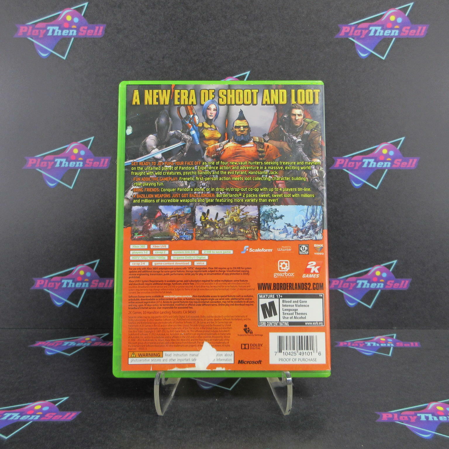 Borderlands 2 Xbox 360 Complete - Very Good