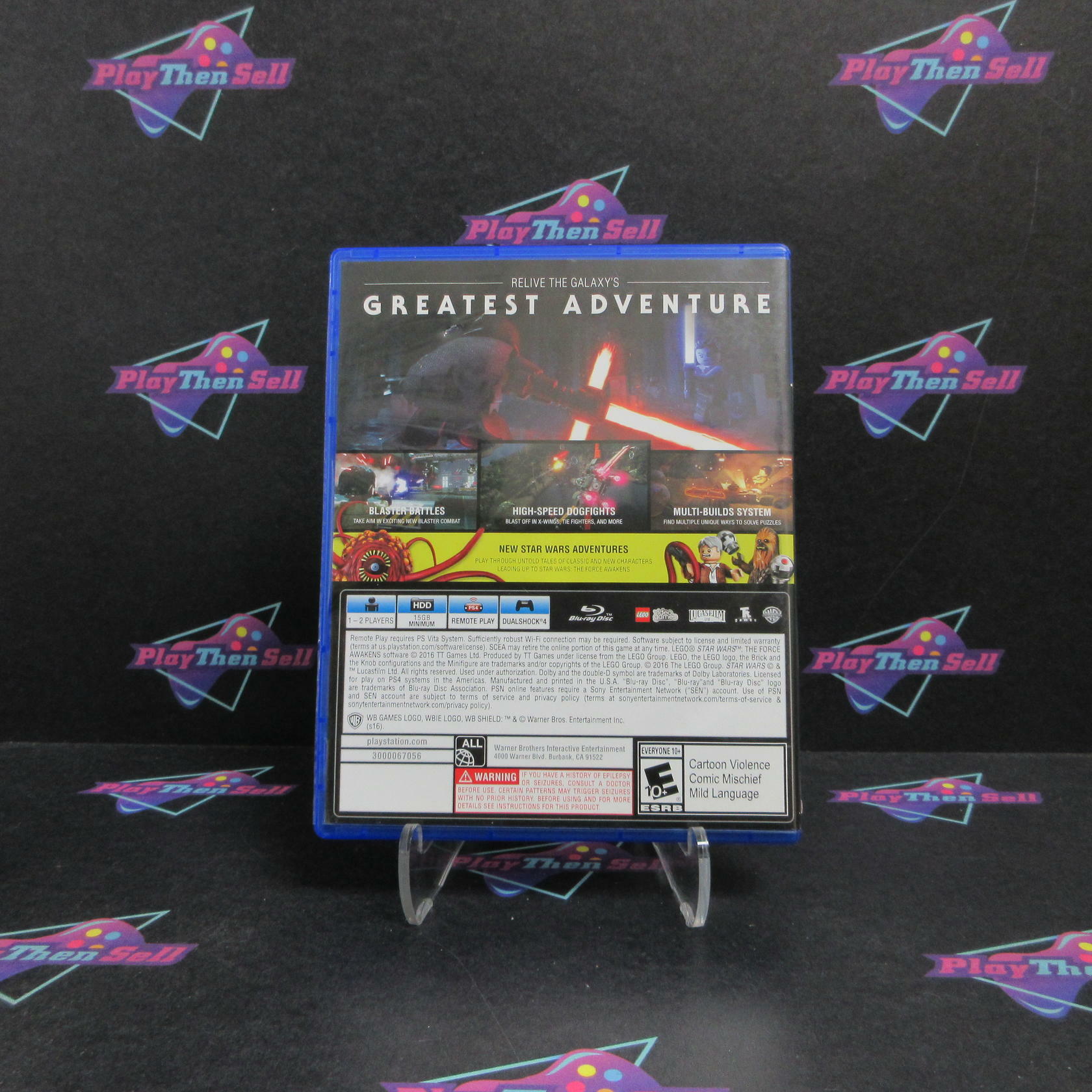 LEGO Star Wars The Force Awakens PS4 PlayStation 4 Complete - Very Good