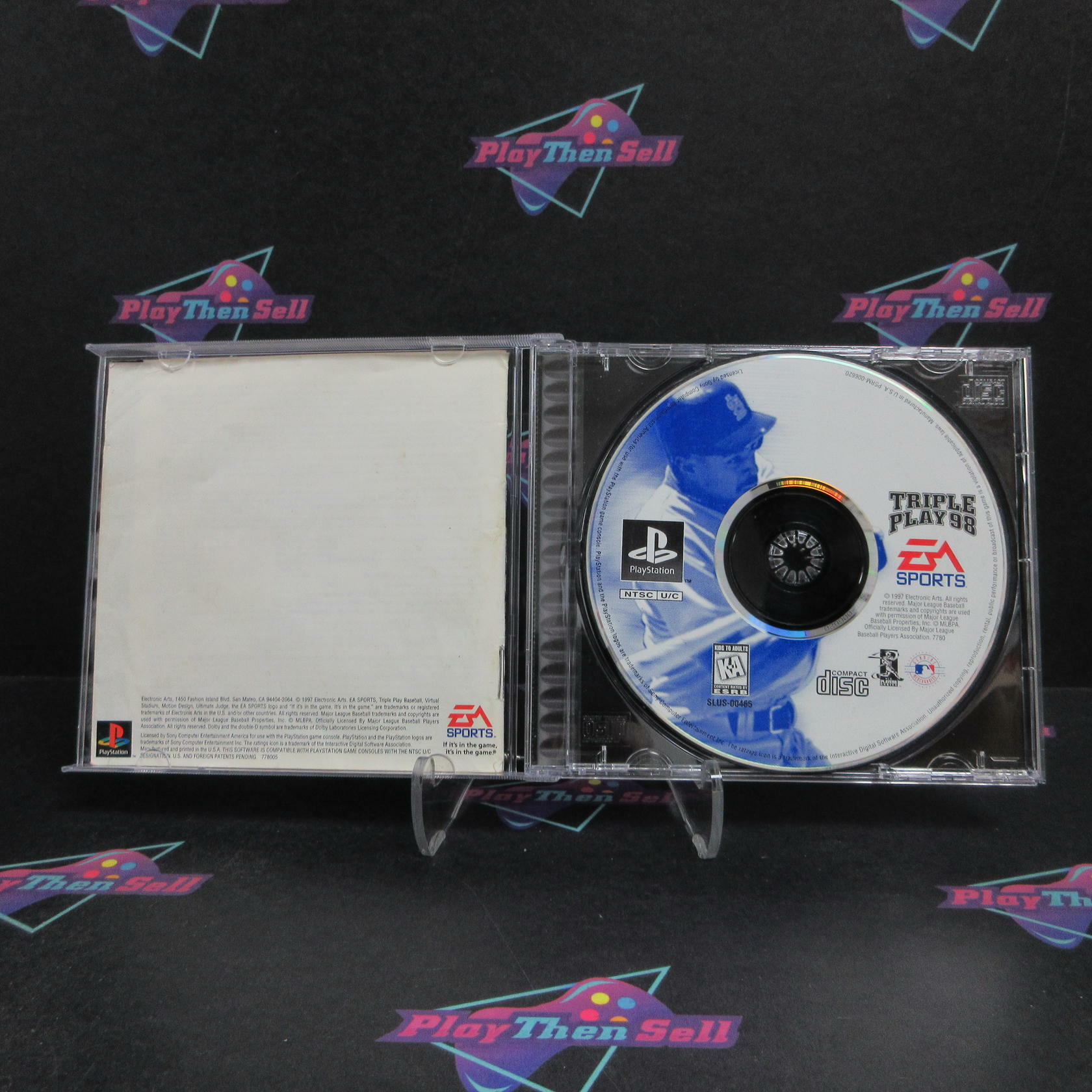 Triple Play '98 PS1 PlayStation 1 Complete - Very Good