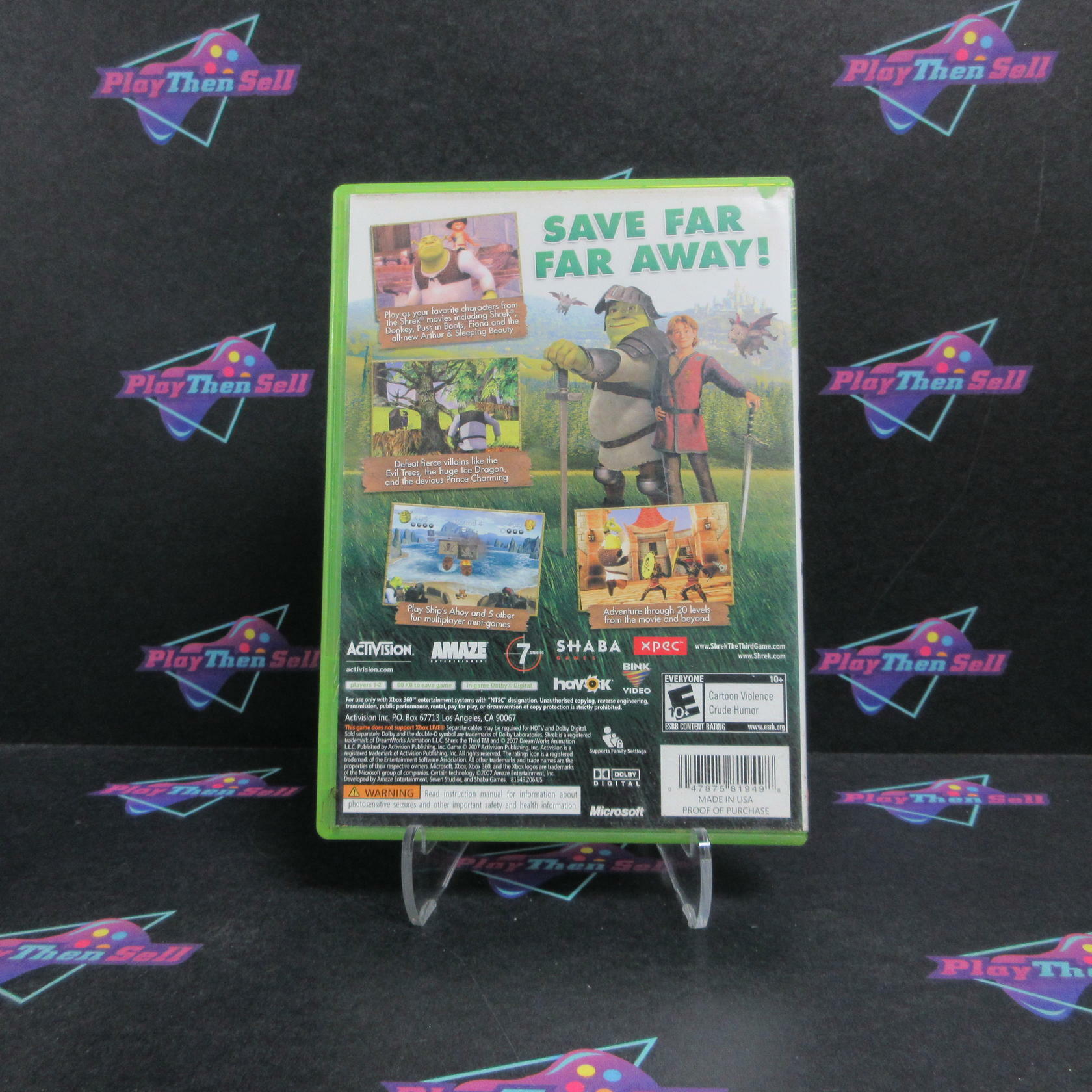 Shrek the Third Xbox 360 Complete - Very Good