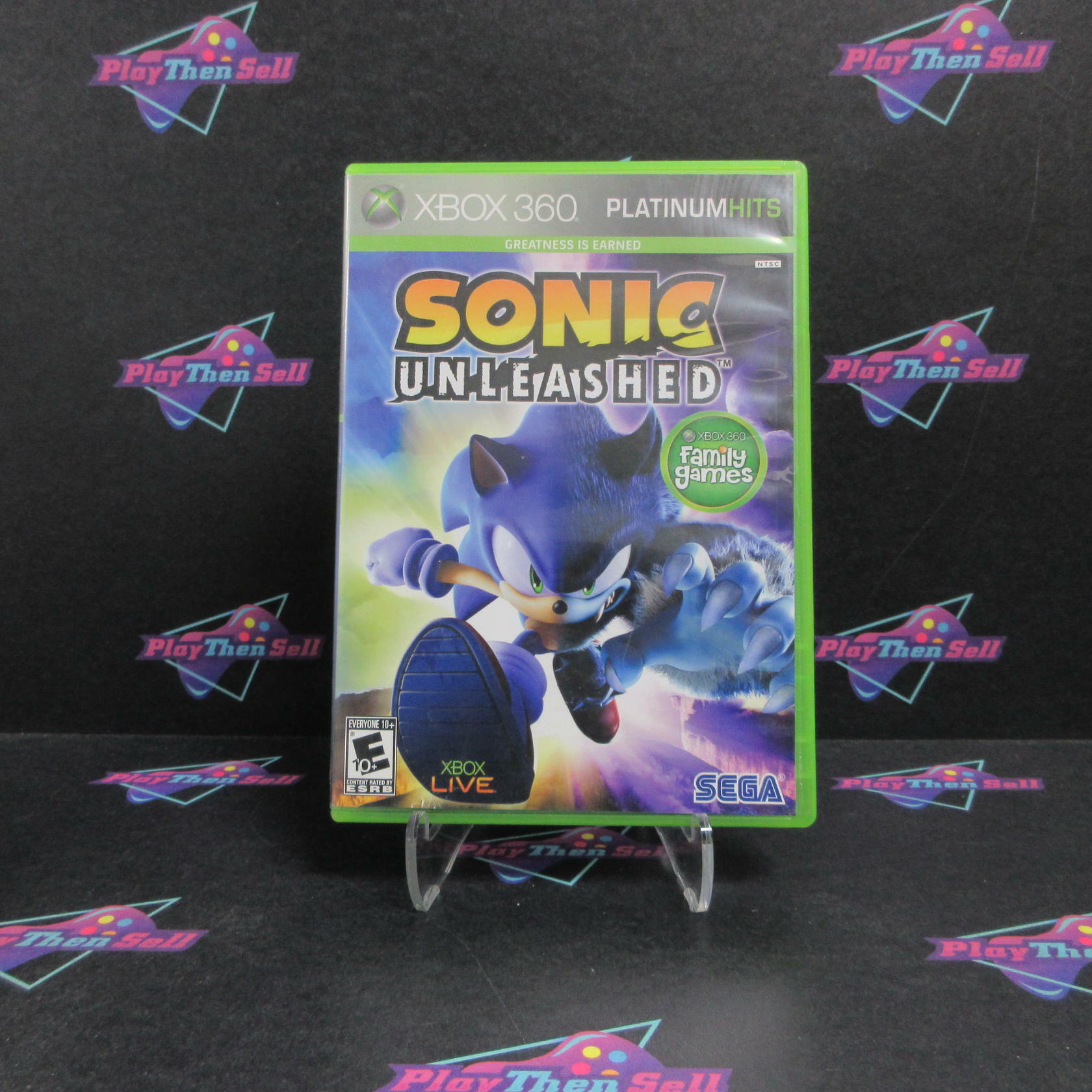 Sonic Unleashed Xbox 360 PH Complete - Very Good