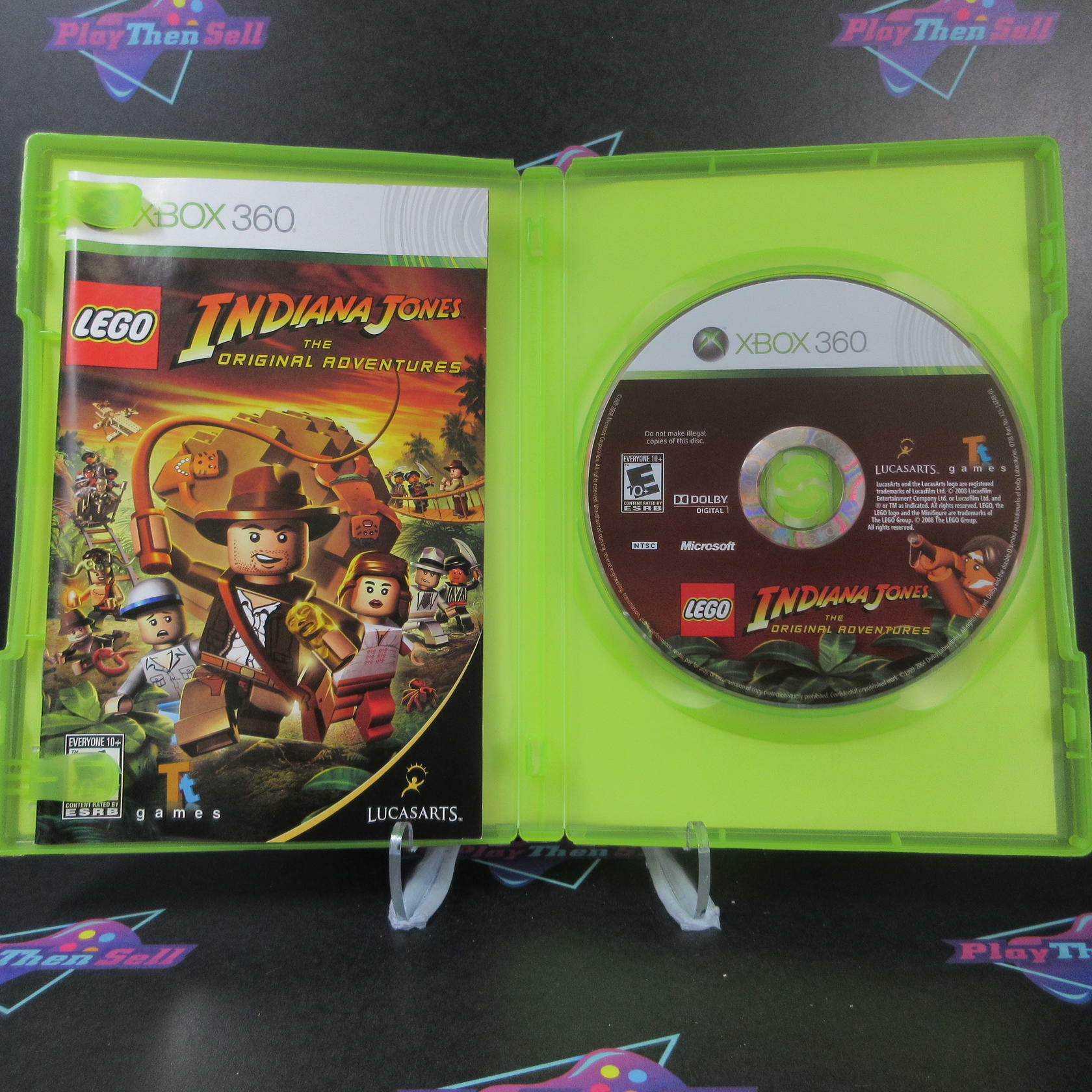LEGO Indiana Jones The Original Adventures Xbox 360 Complete - Very Good