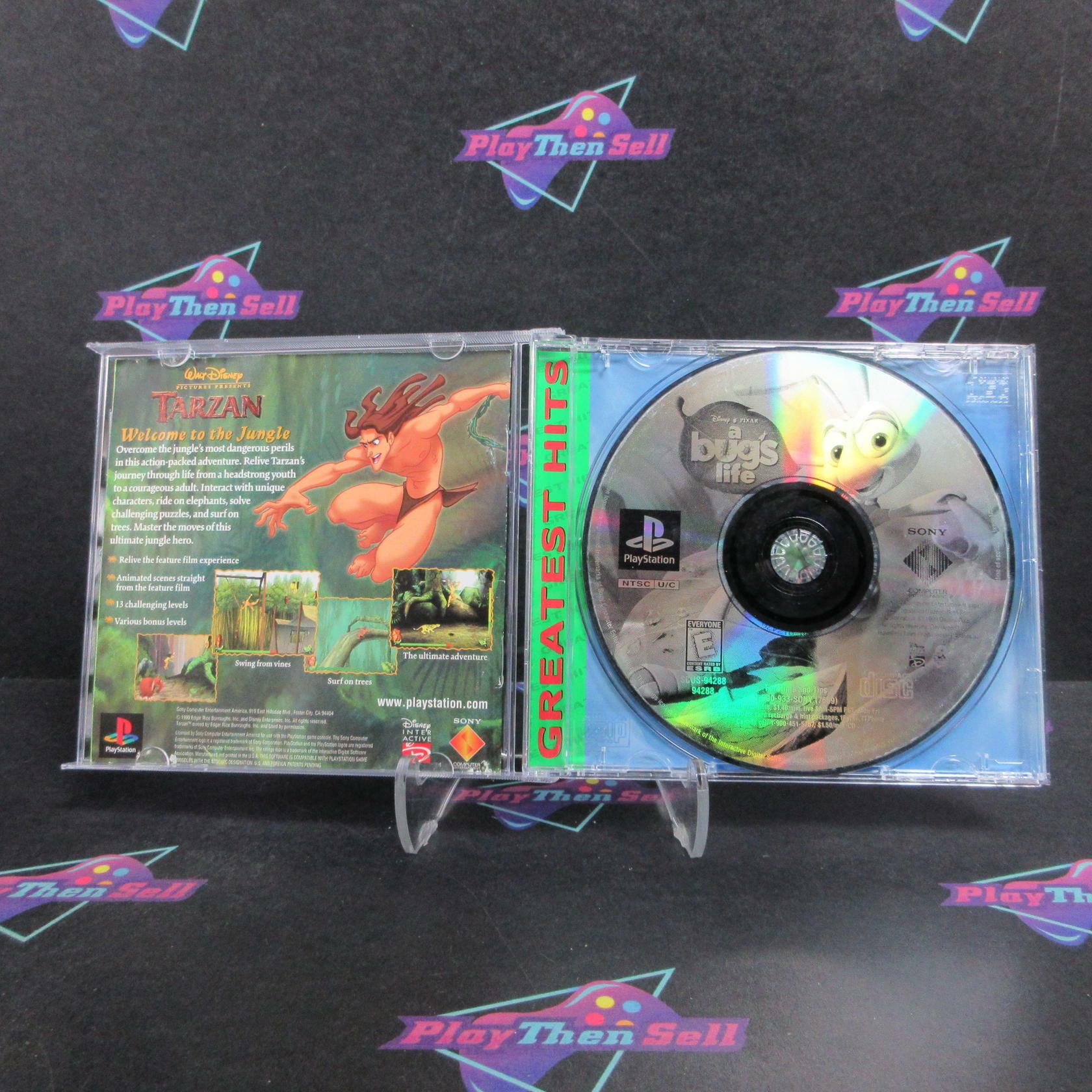 A Bug's Life PS1 PlayStation 1 GH Complete - Very Good