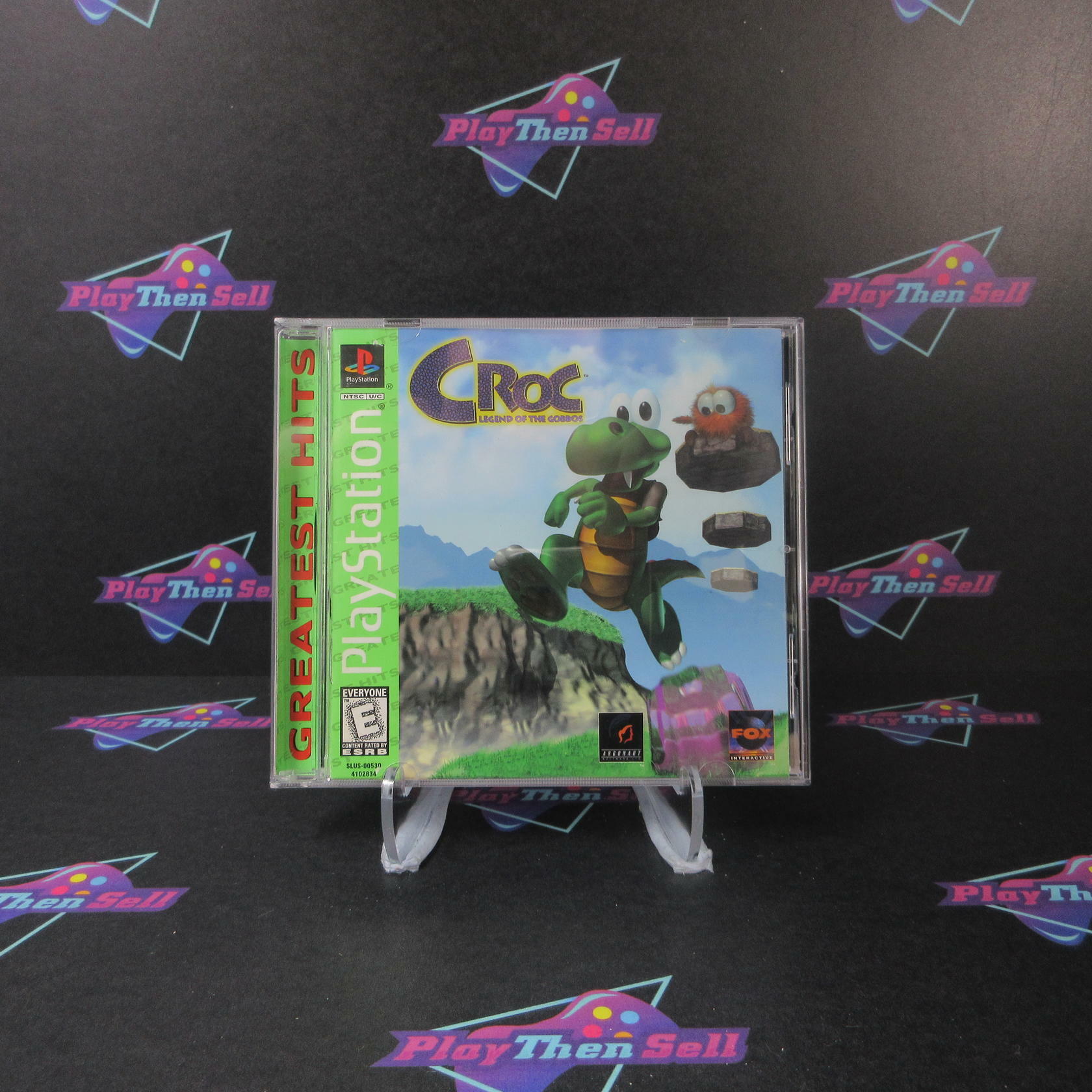 Croc Legend of the Gobbos PS1 PlayStation 1 GH + Reg Card Complete - Very Good