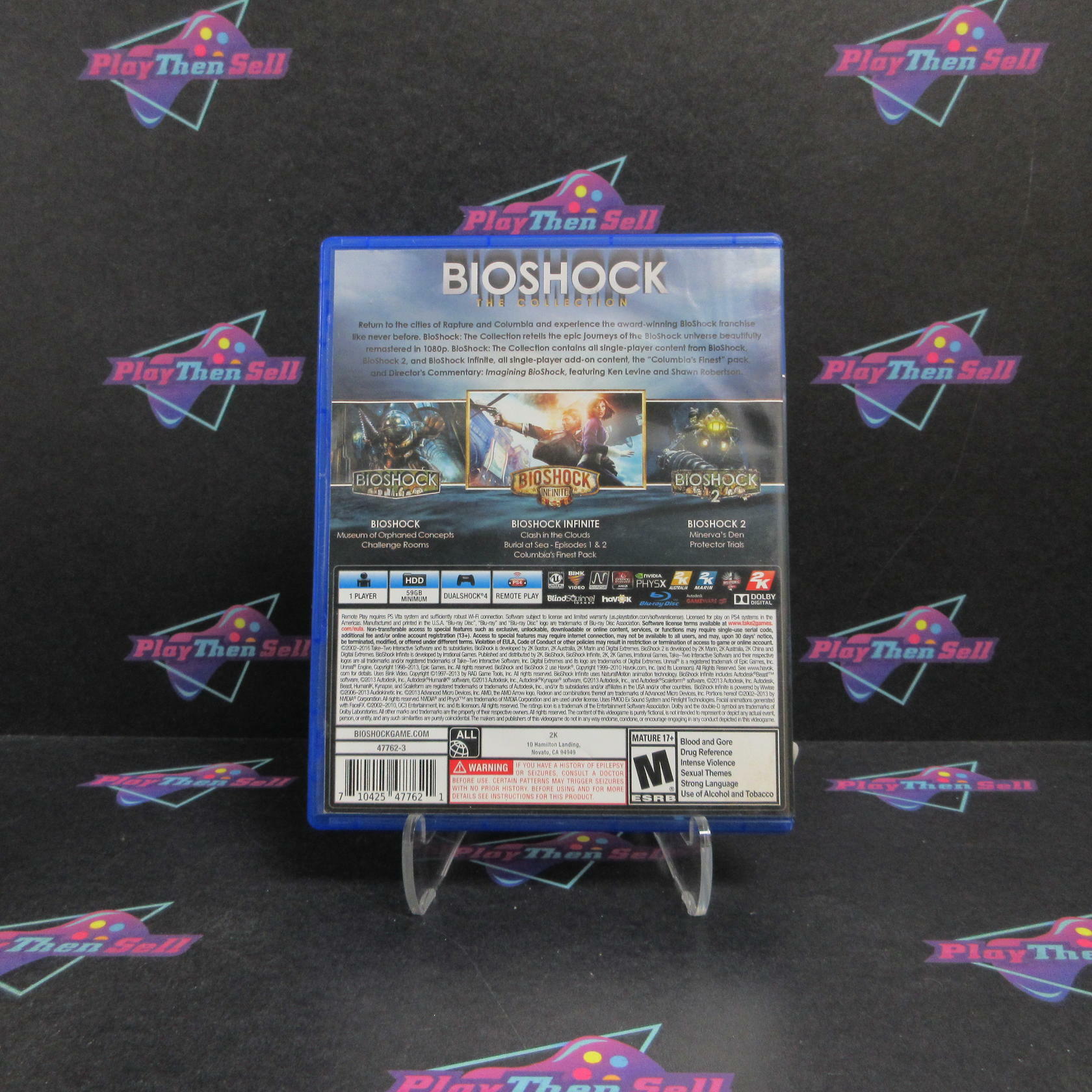 Bioshock The Collection PS4 PlayStation 4 Complete - Very Good