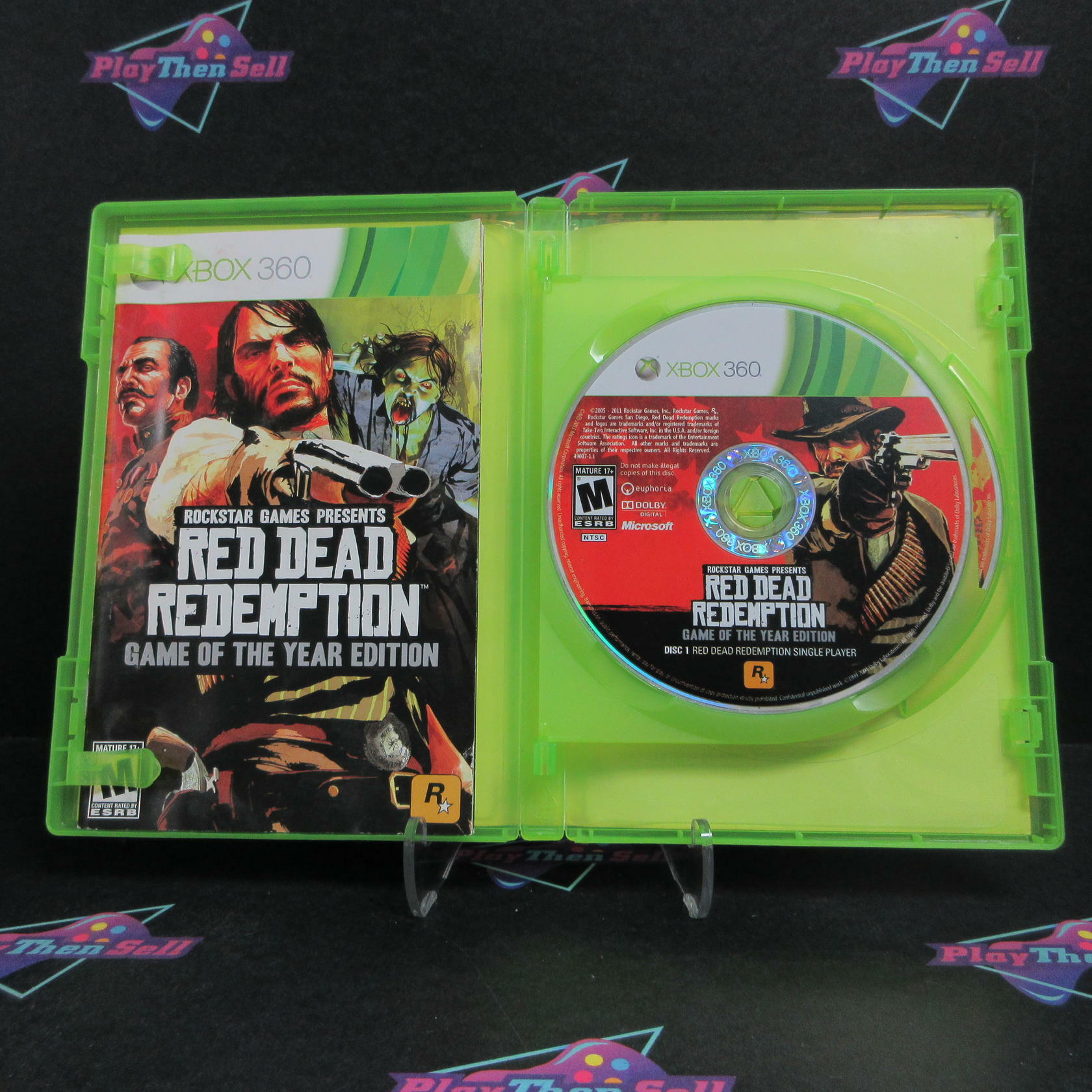 Red Dead Redemption GOTY Xbox 360 Complete - Very Good