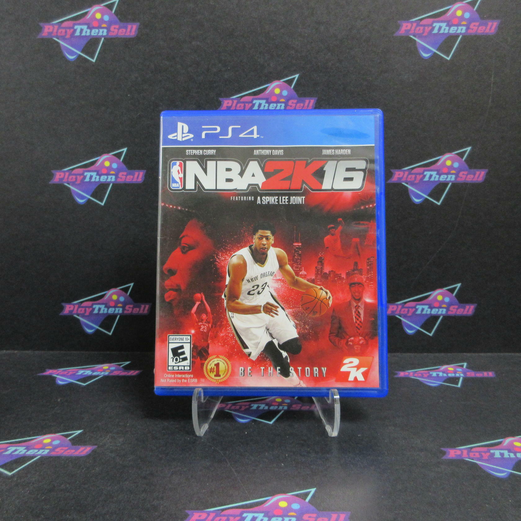 NBA 2K16 Anthony Davis PS4 PlayStation 4 Complete - Very Good