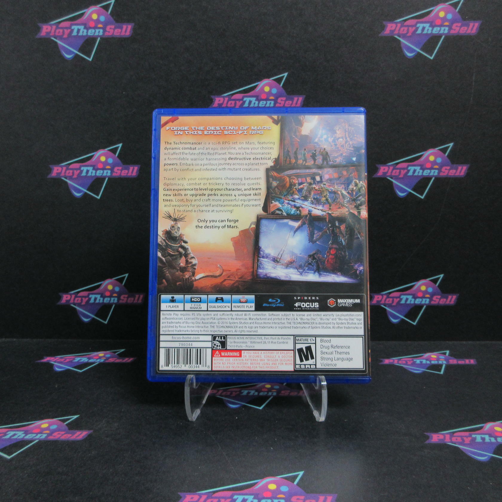 The Technomancer PS4 PlayStation 4 Complete - Very Good