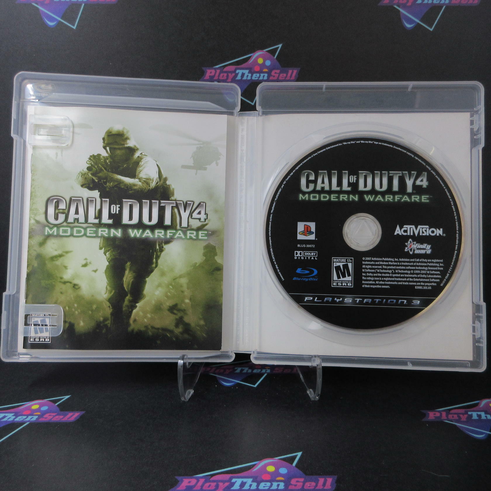 Call of Duty 4 Modern Warfare PS3 PlayStation 3 Complete - Very Good