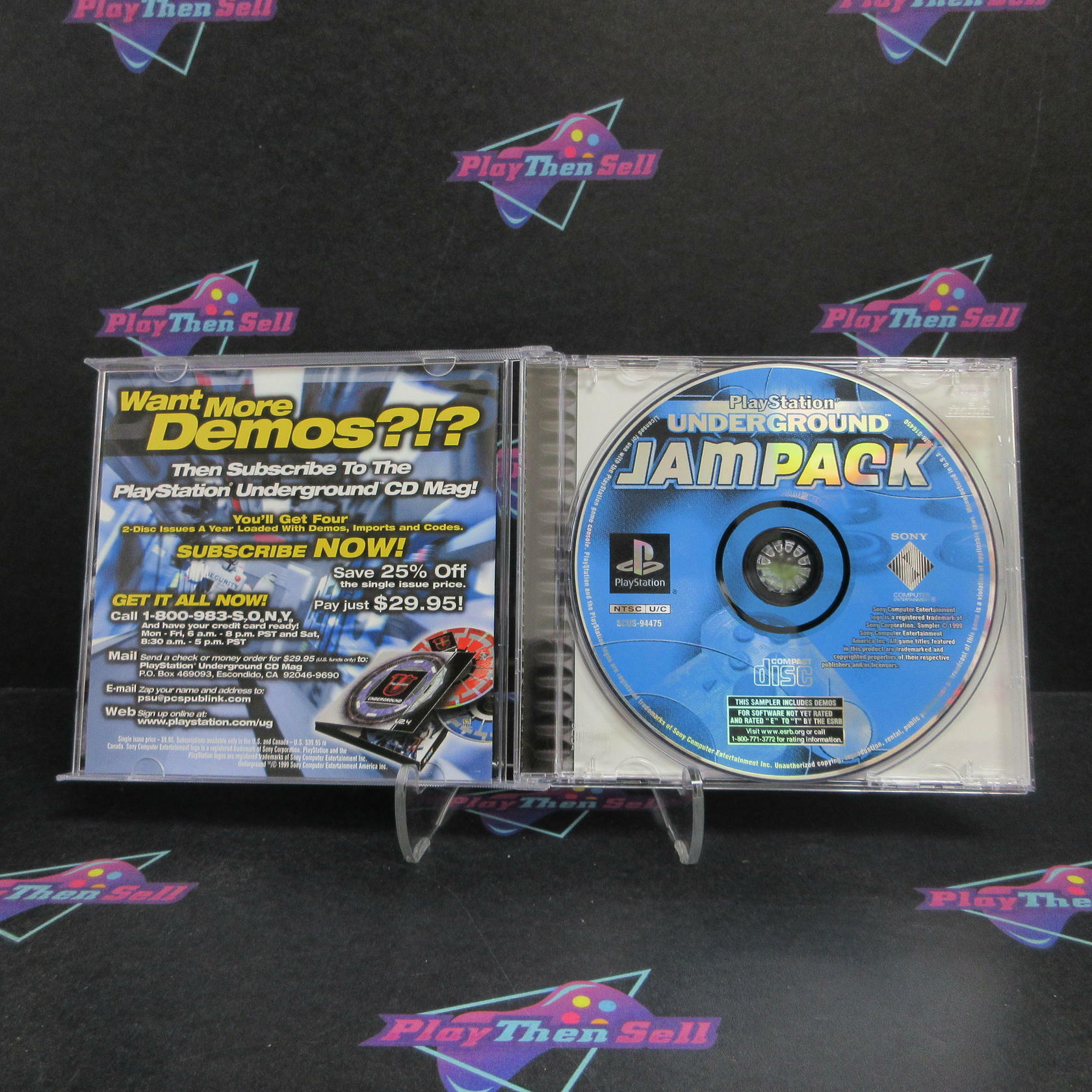 Jam Pack Summer 99 PS1 PlayStation 1 Complete - Refurbished