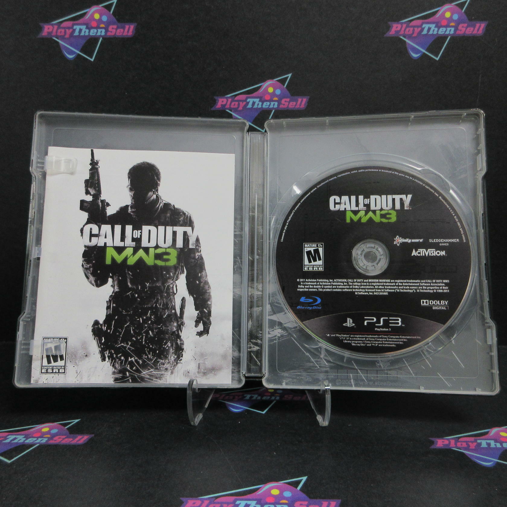 Call of Duty Modern Warfare 3 Steelbook PS3 PlayStation 3 Complete - Very Good