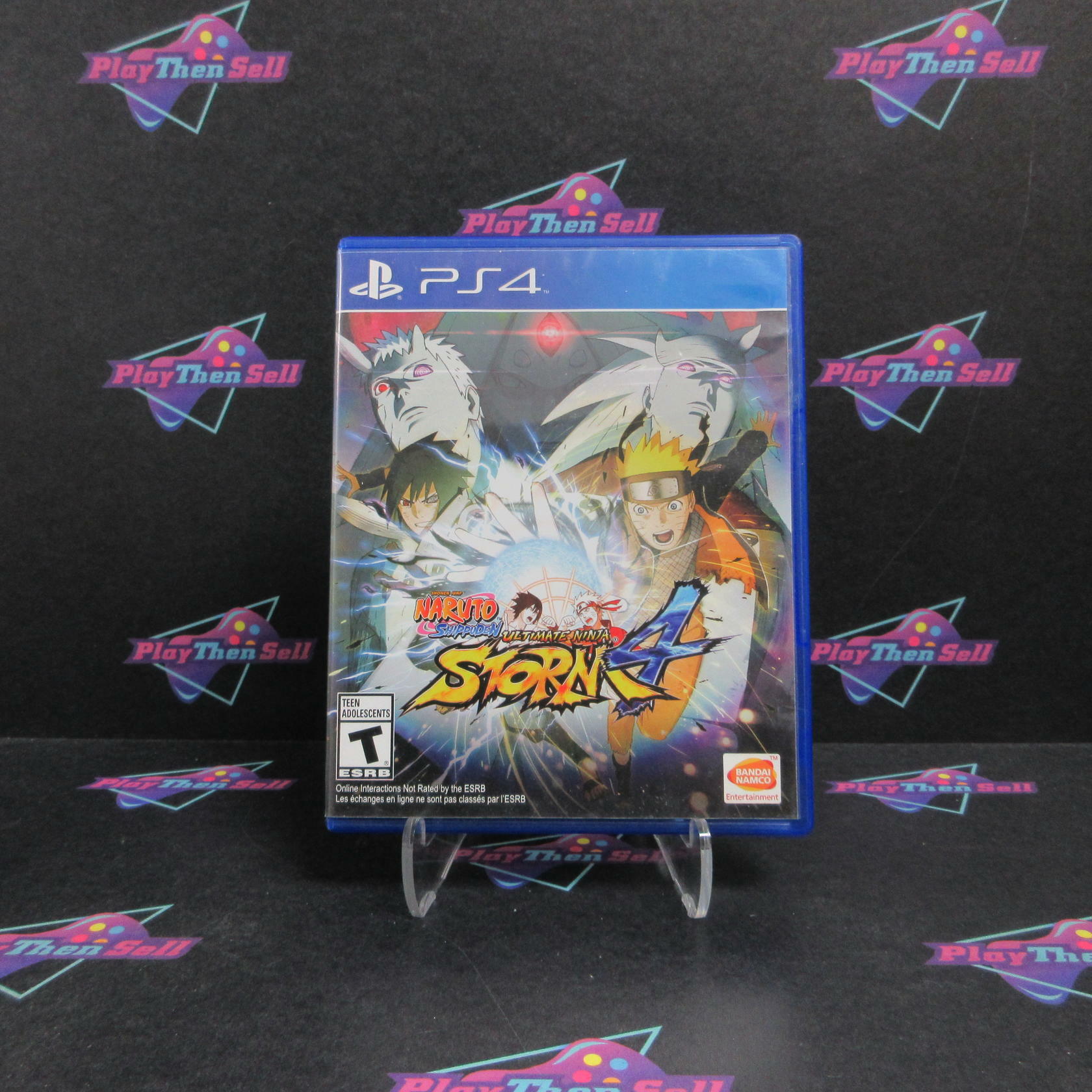 Naruto Shippuden Ultimate Ninja Storm 4 PS4 PlayStation 4 Complete - Very Good