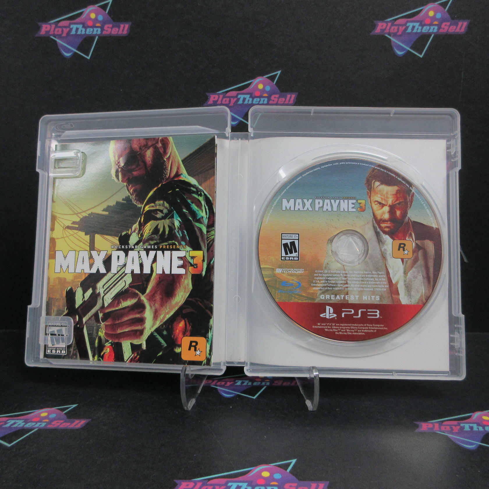 Max Payne 3 PS3 PlayStation 3 GH Complete - Very Good