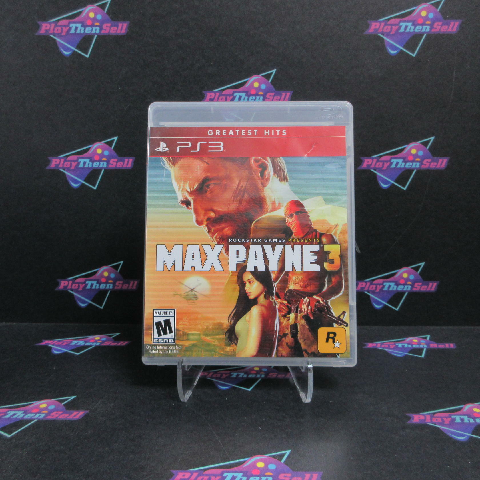 Max Payne 3 PS3 PlayStation 3 GH Complete - Very Good