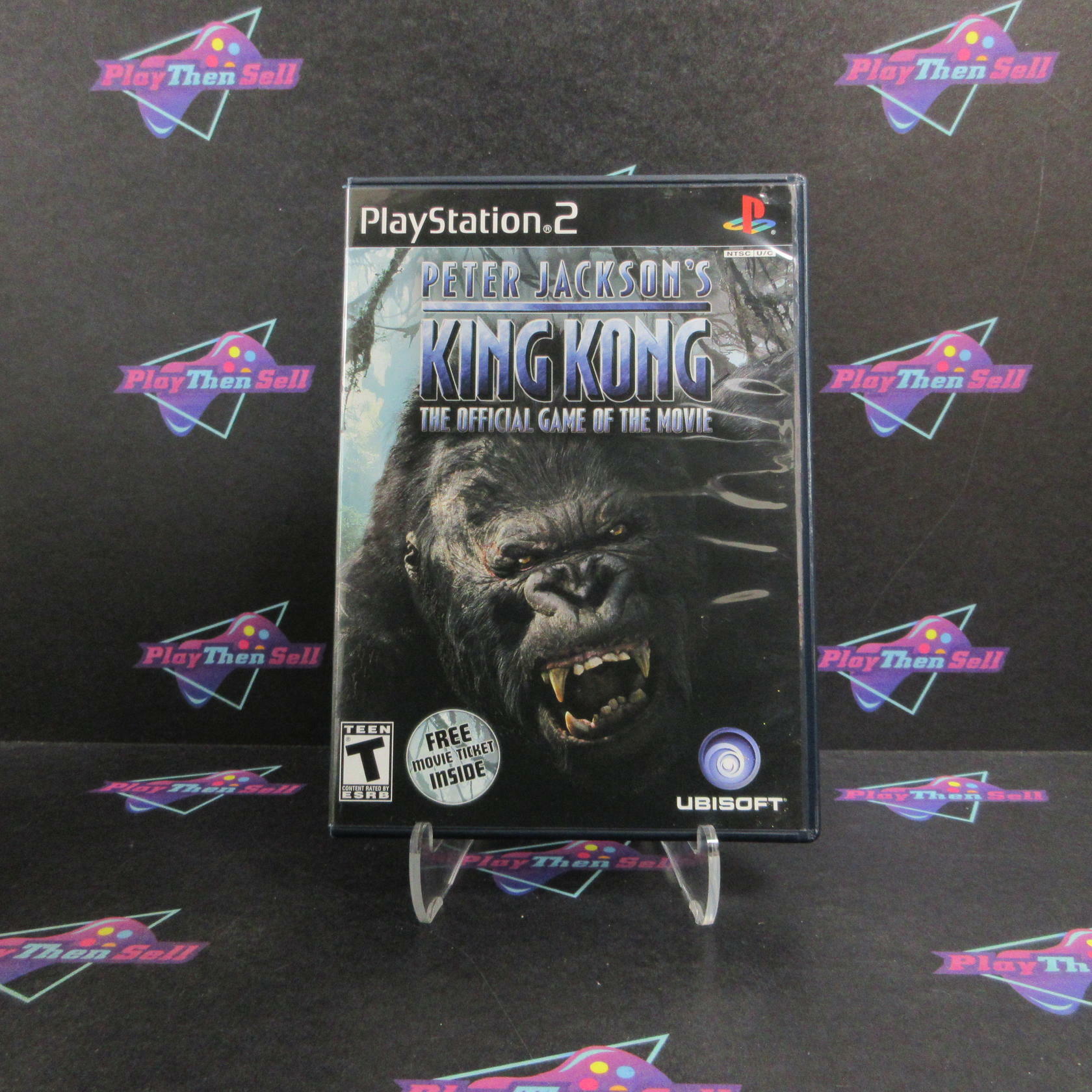 Peter Jackson's King Kong PS2 PlayStation 2 + Movie Ticket Complete - Refurbished