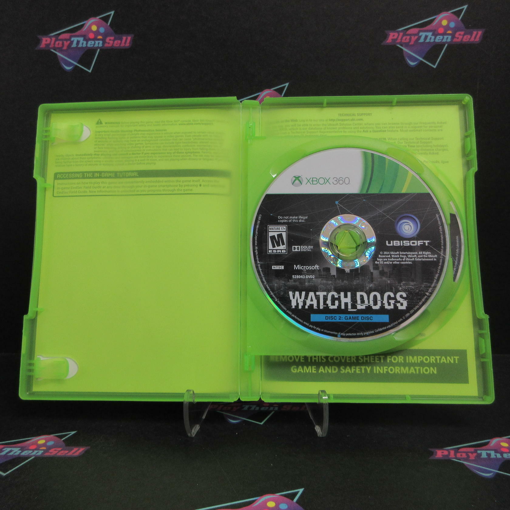 Watch Dogs Target Edition Xbox 360 Complete - Excellent