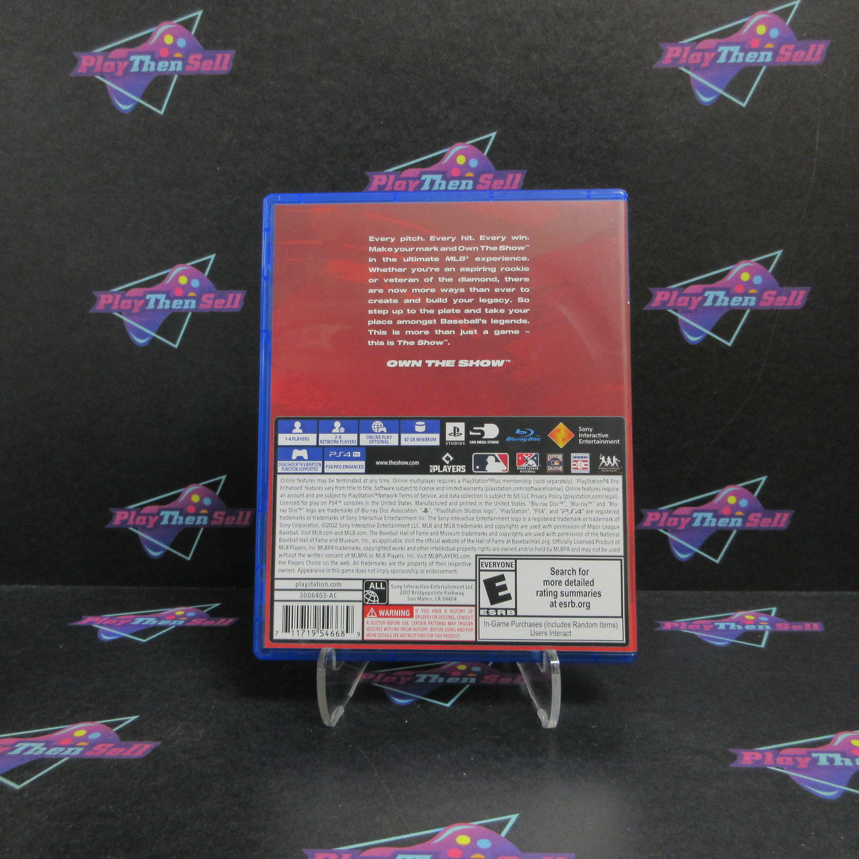 MLB The Show 22 PS4 PlayStation 4 Complete - Refurbished