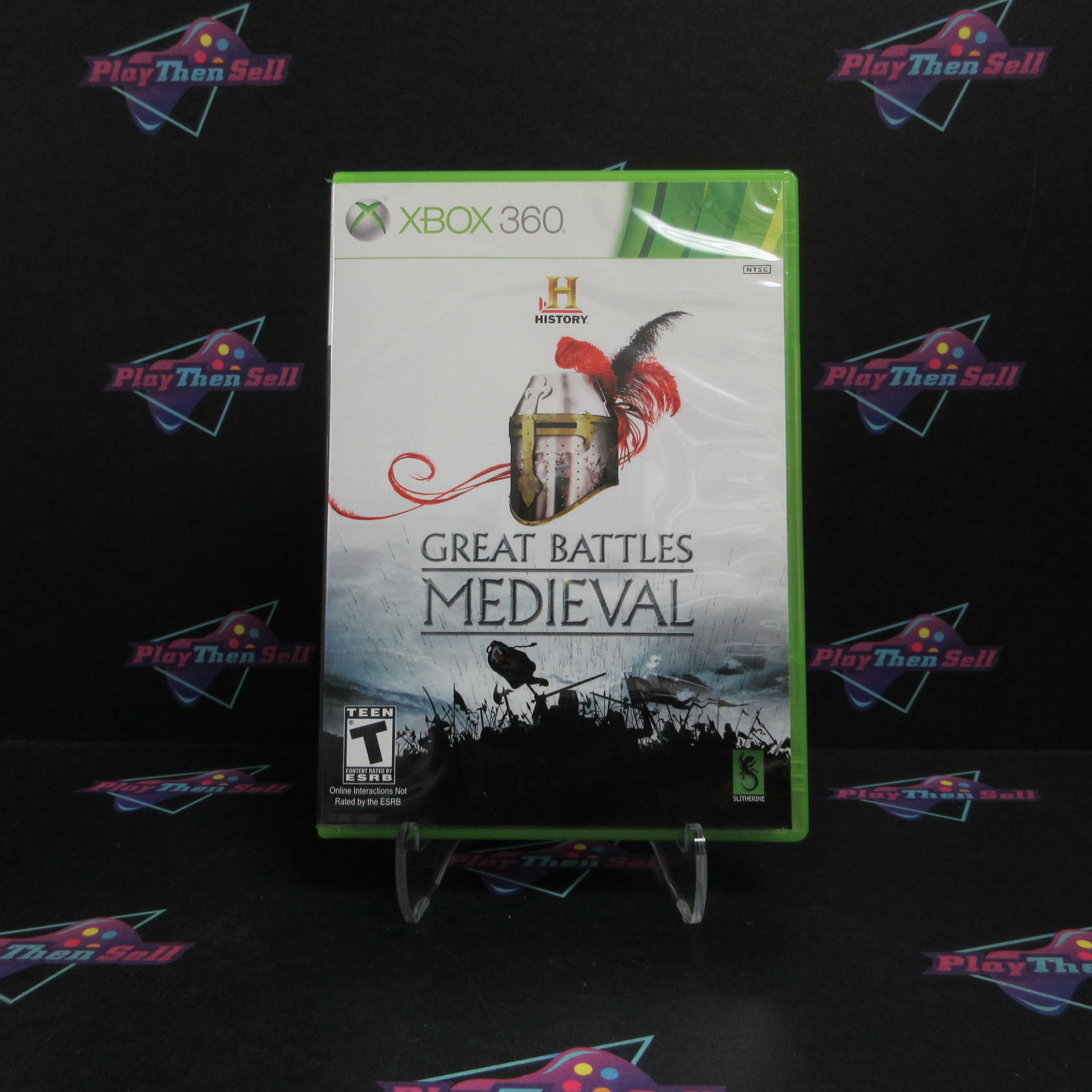 History Channel Great Battles Medieval Xbox 360 Complete - Excellent