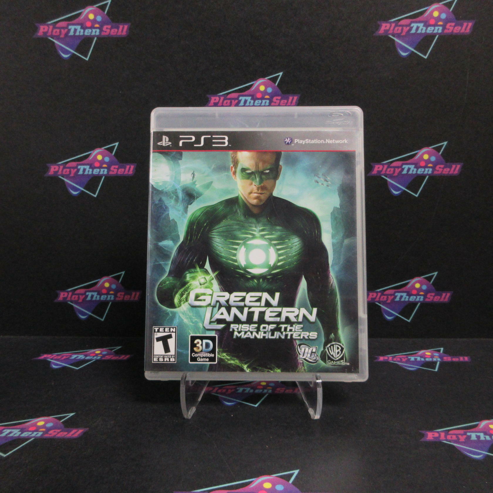 Green Lantern Rise of the Manhunters PS3 PlayStation 3 - Very Good