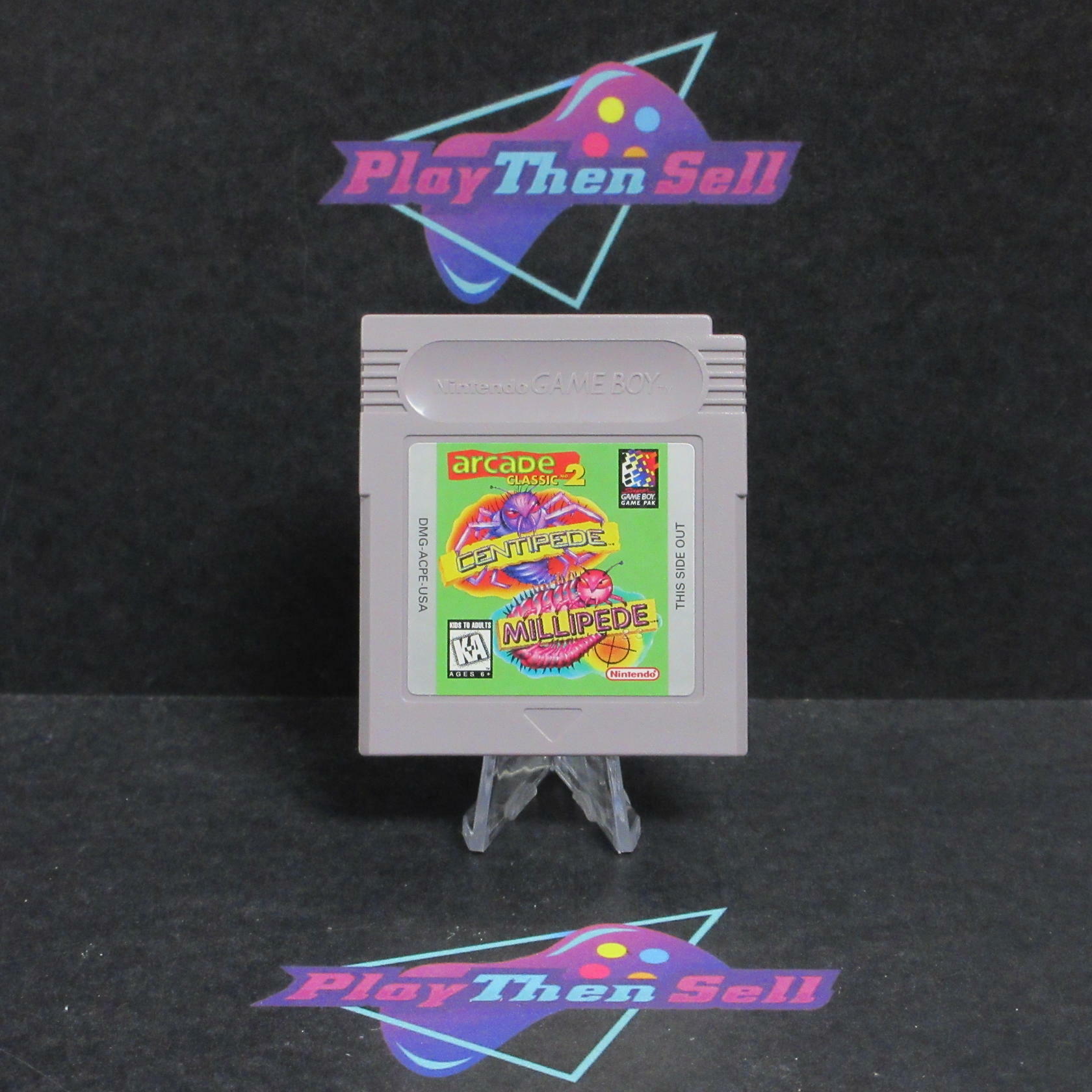 Arcade Classic 2 Centipede / Millipede Nintendo GameBoy - Refurbished