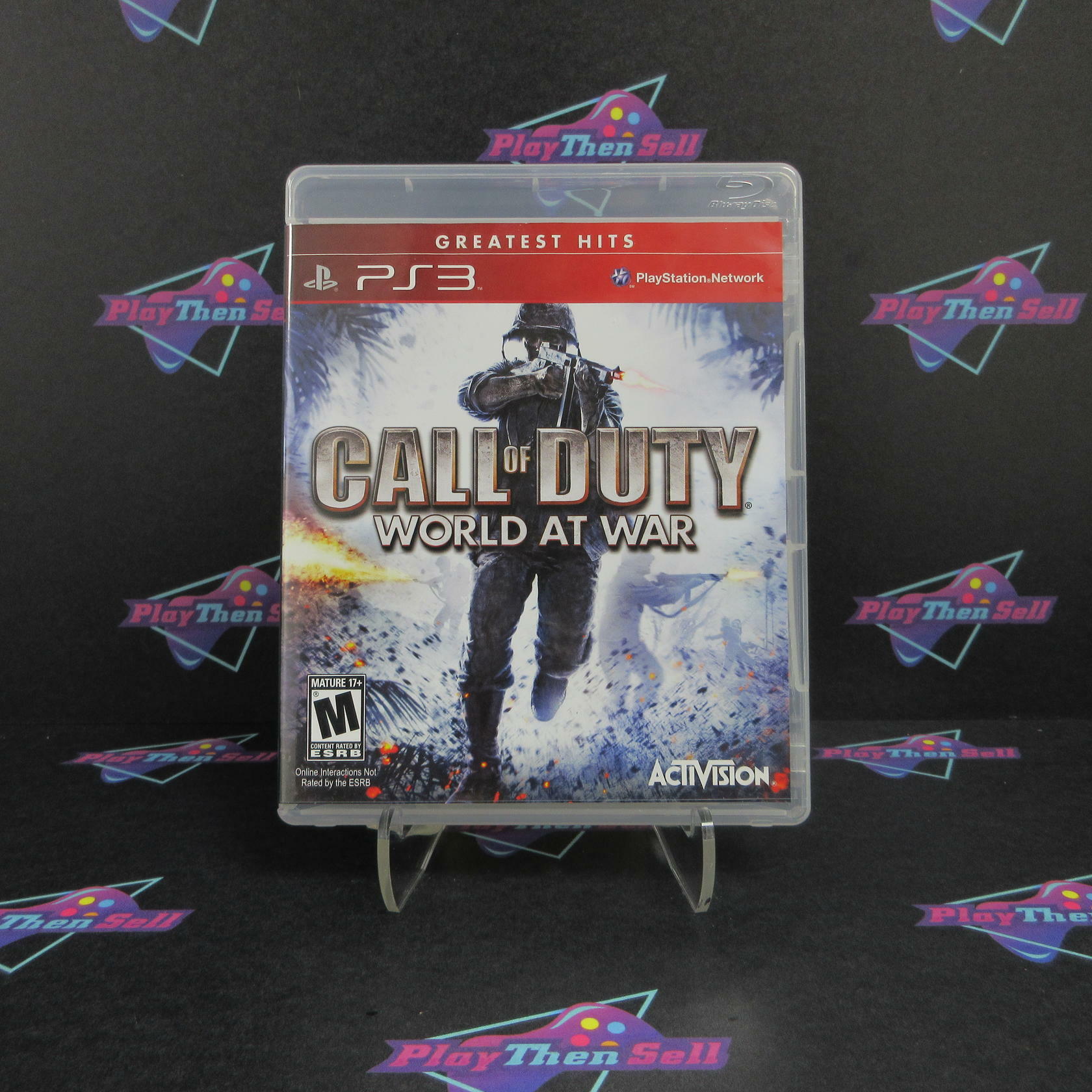 Call of Duty World at War PS3 PlayStation 3 Greatest Hits - Very Good