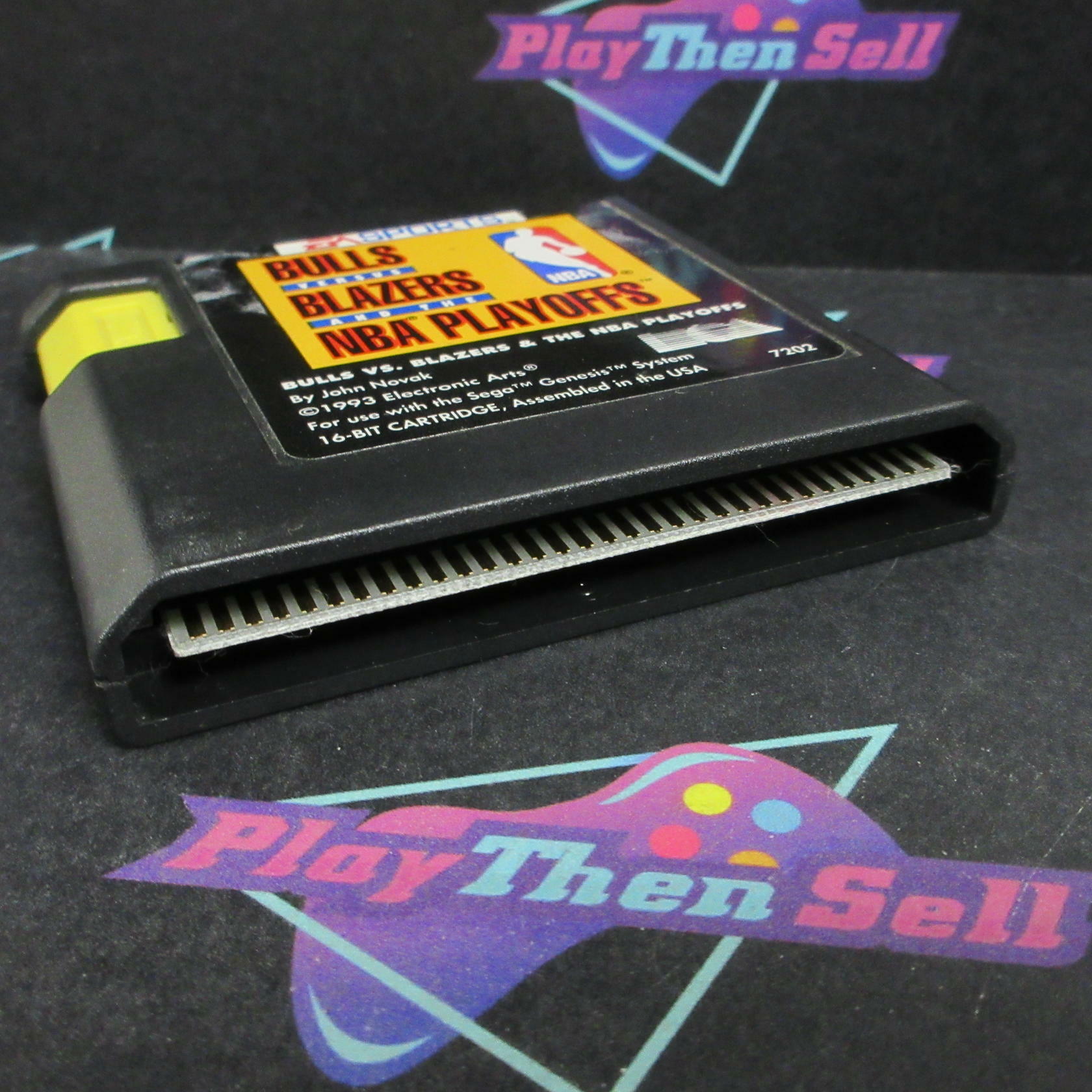 Bulls vs. Blazers and the NBA Playoffs Sega Genesis - Refurbished