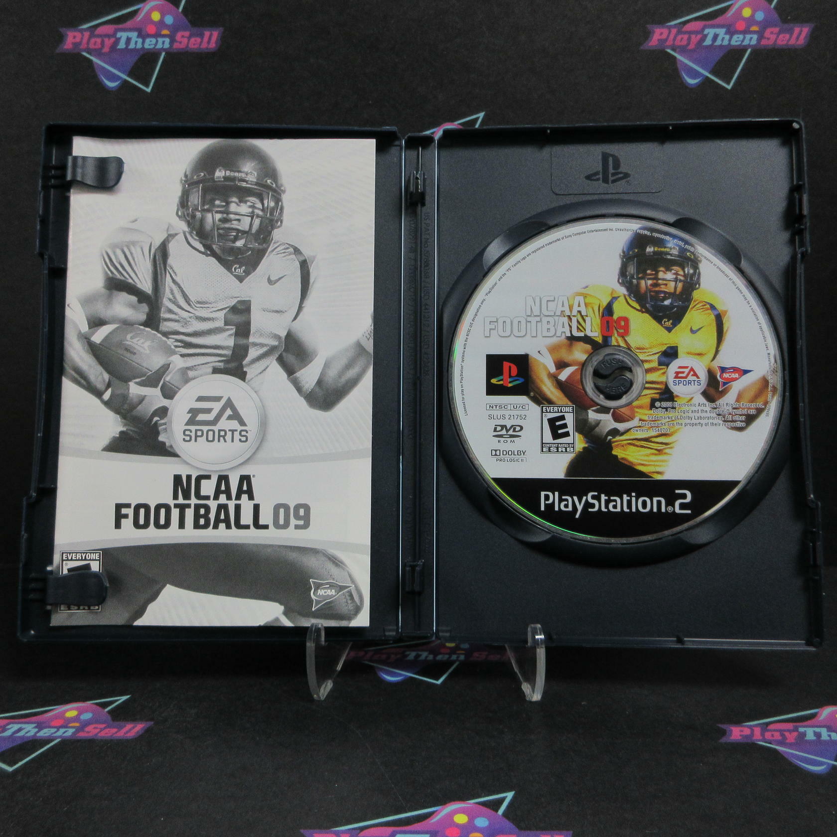 NCAA Football 09 PS2 PlayStation 2 Complete - Refurbished
