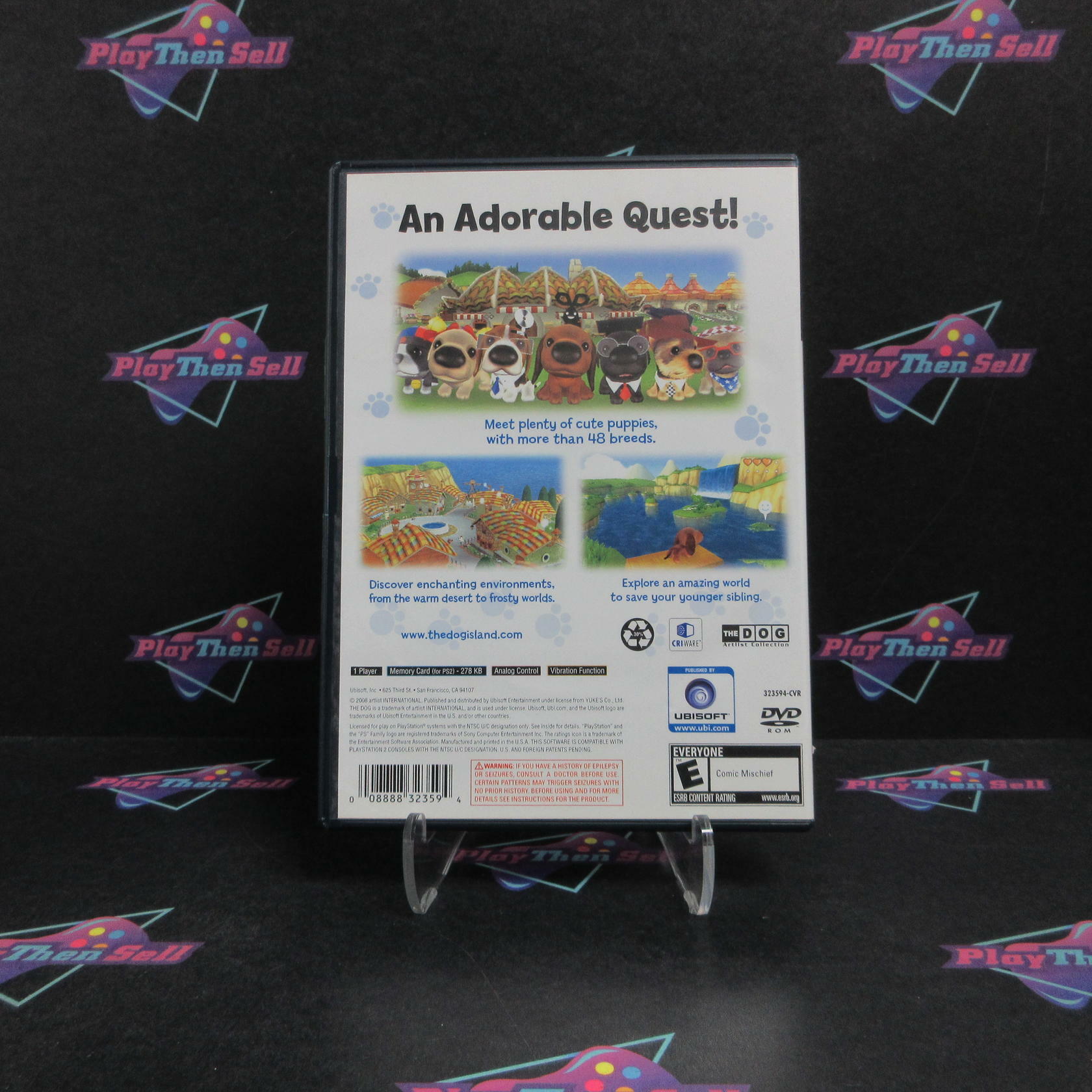 The Dog Island PS2 PlayStation 2 Complete - Refurbished