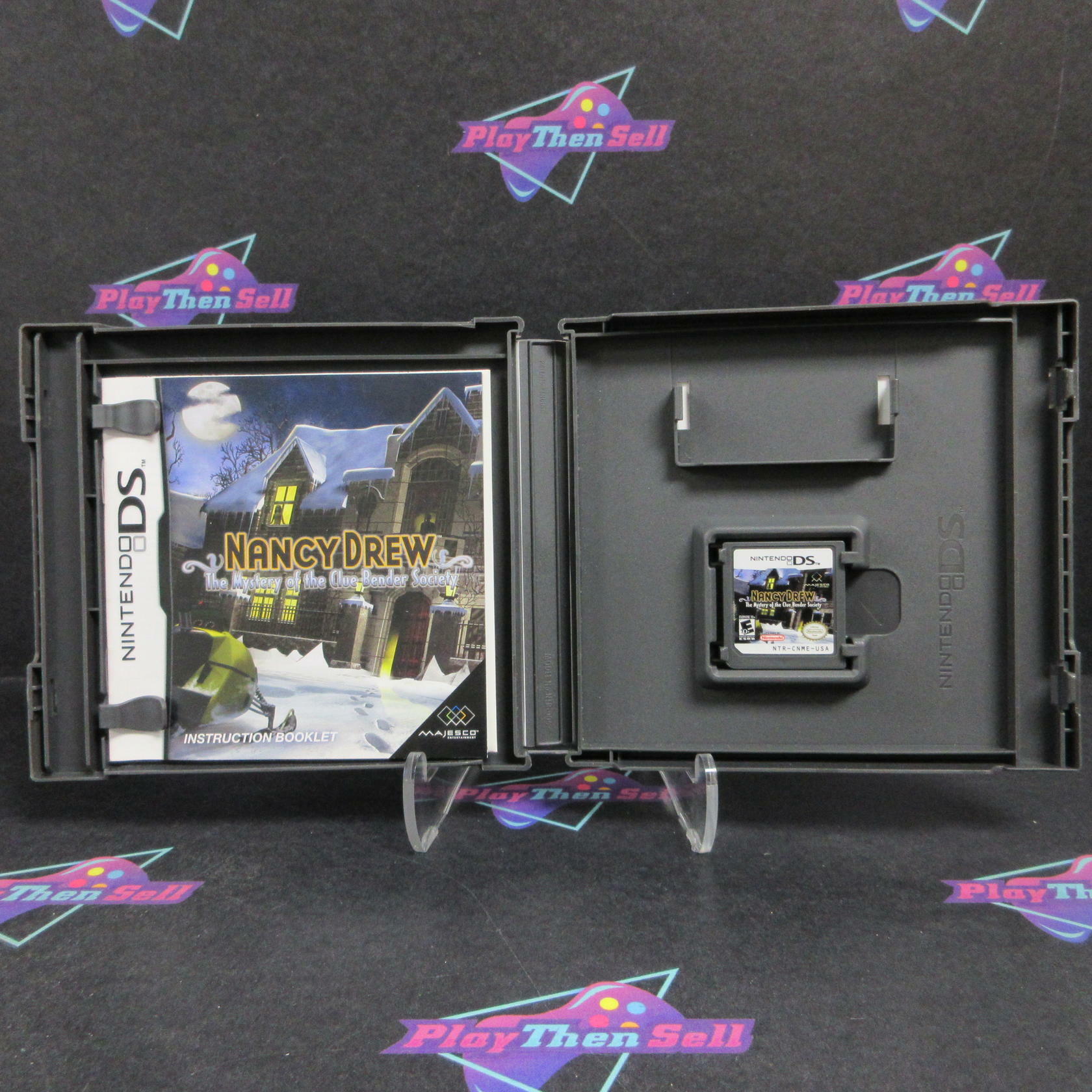 Nancy Drew Mystery of the Clue Bender Society Nintendo DS Complete - Refurbished