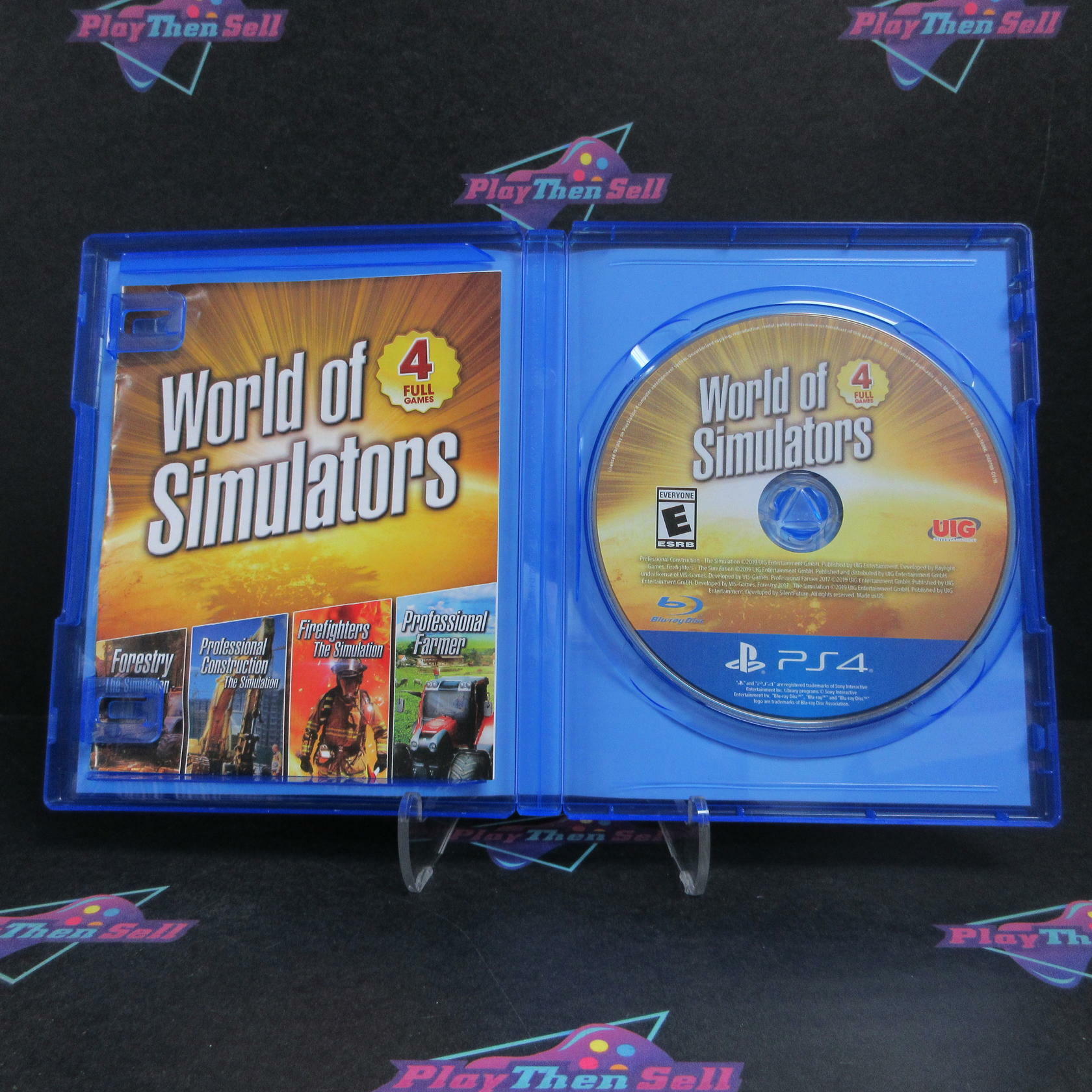 World of Simulators PS4 PlayStation 4 Complete - Refurbished