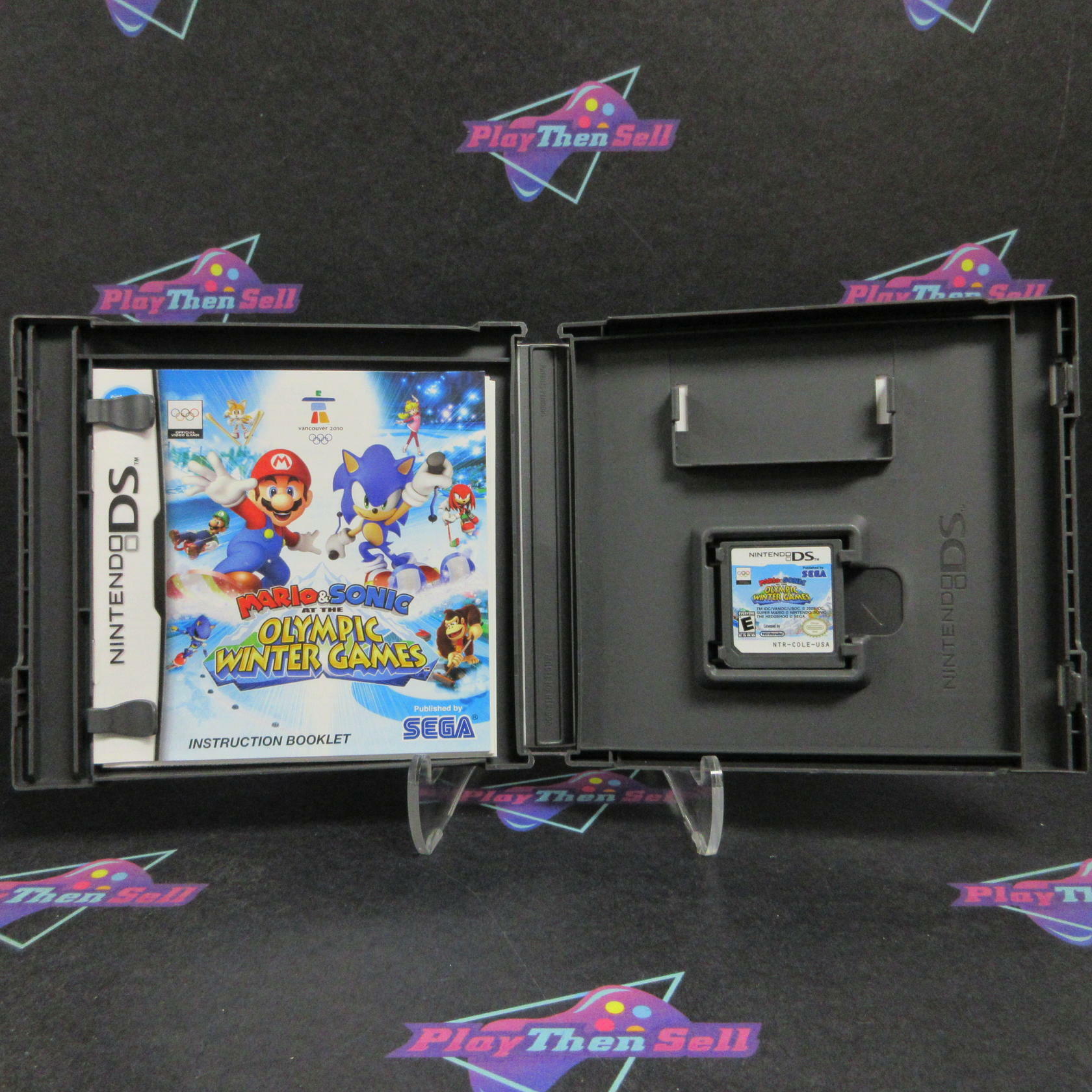 Mario and Sonic at the Olympic Winter Games Nintendo DS Complete - Refurbished