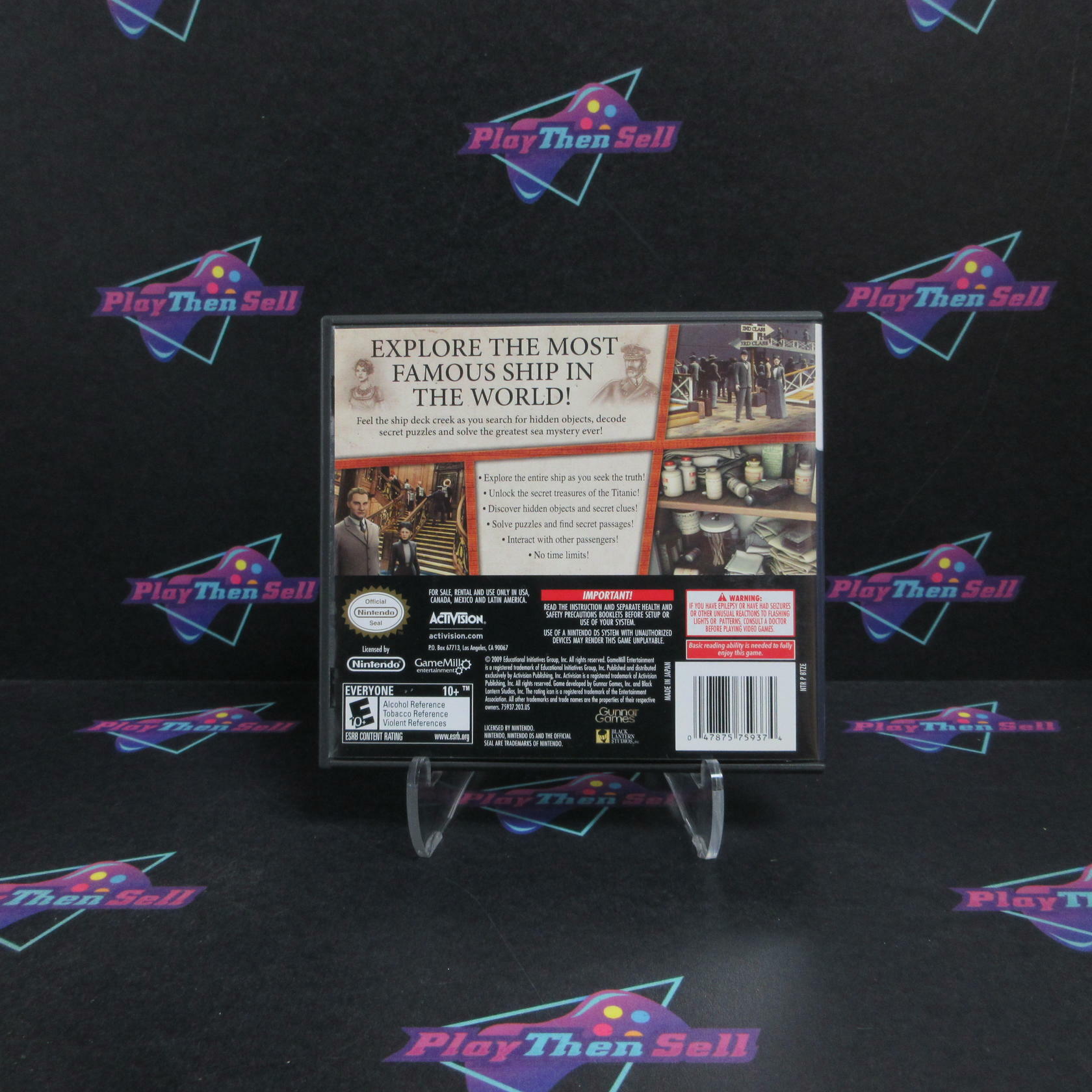 Hidden Mysteries Titanic Nintendo DS Complete - Refurbished