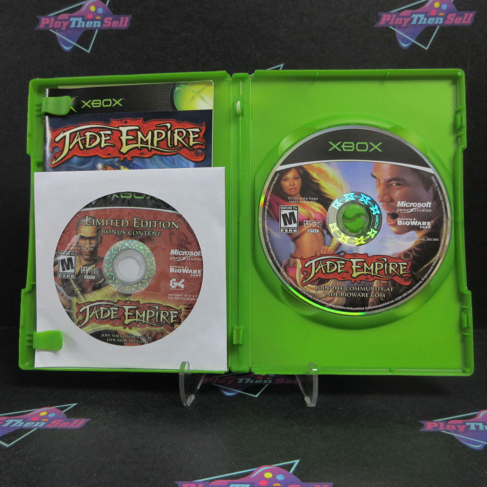 Jade Empire Limited Edition Xbox + Bonus Disc Complete - Refurbished