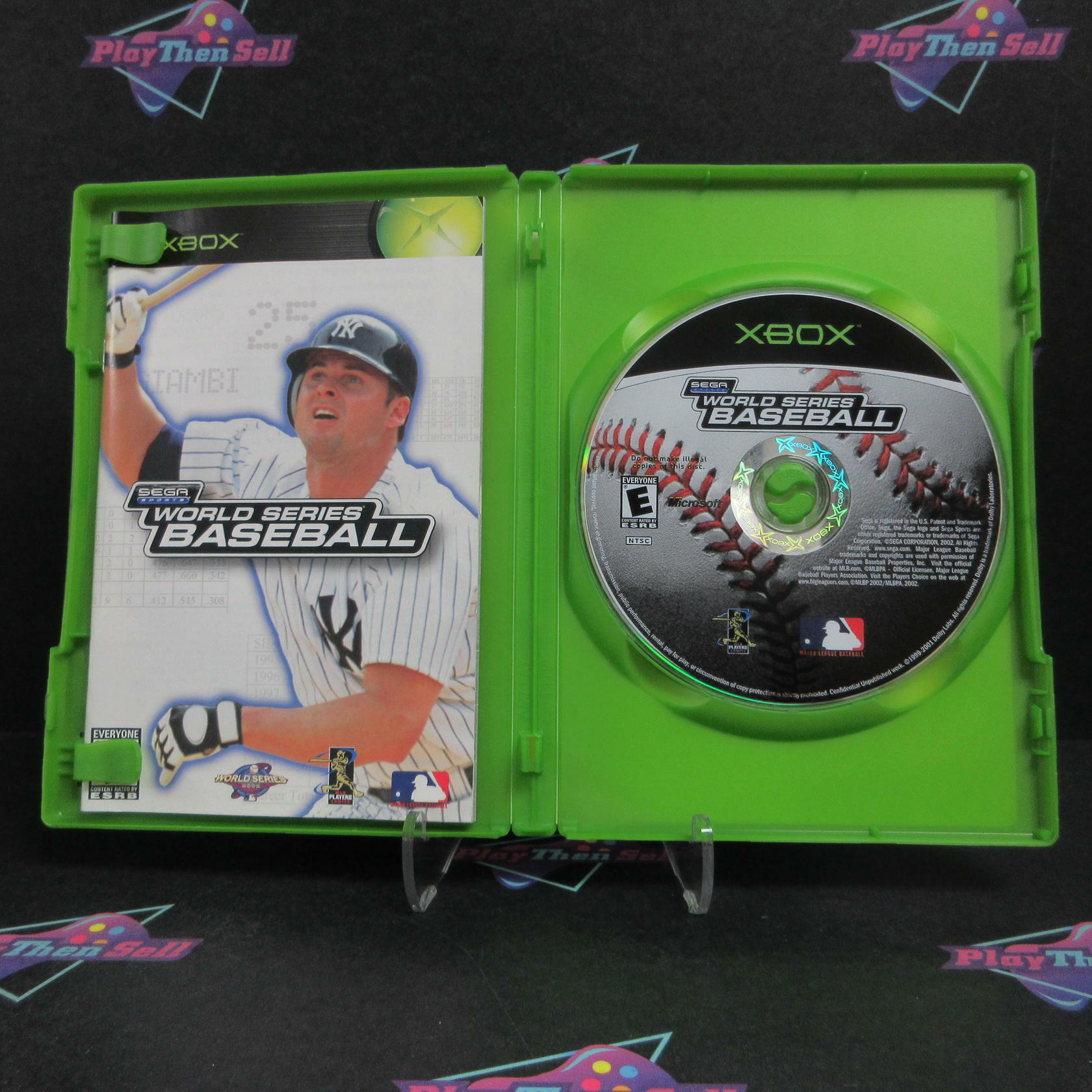 World Series Baseball Xbox + Reg Card Complete - Refurbished