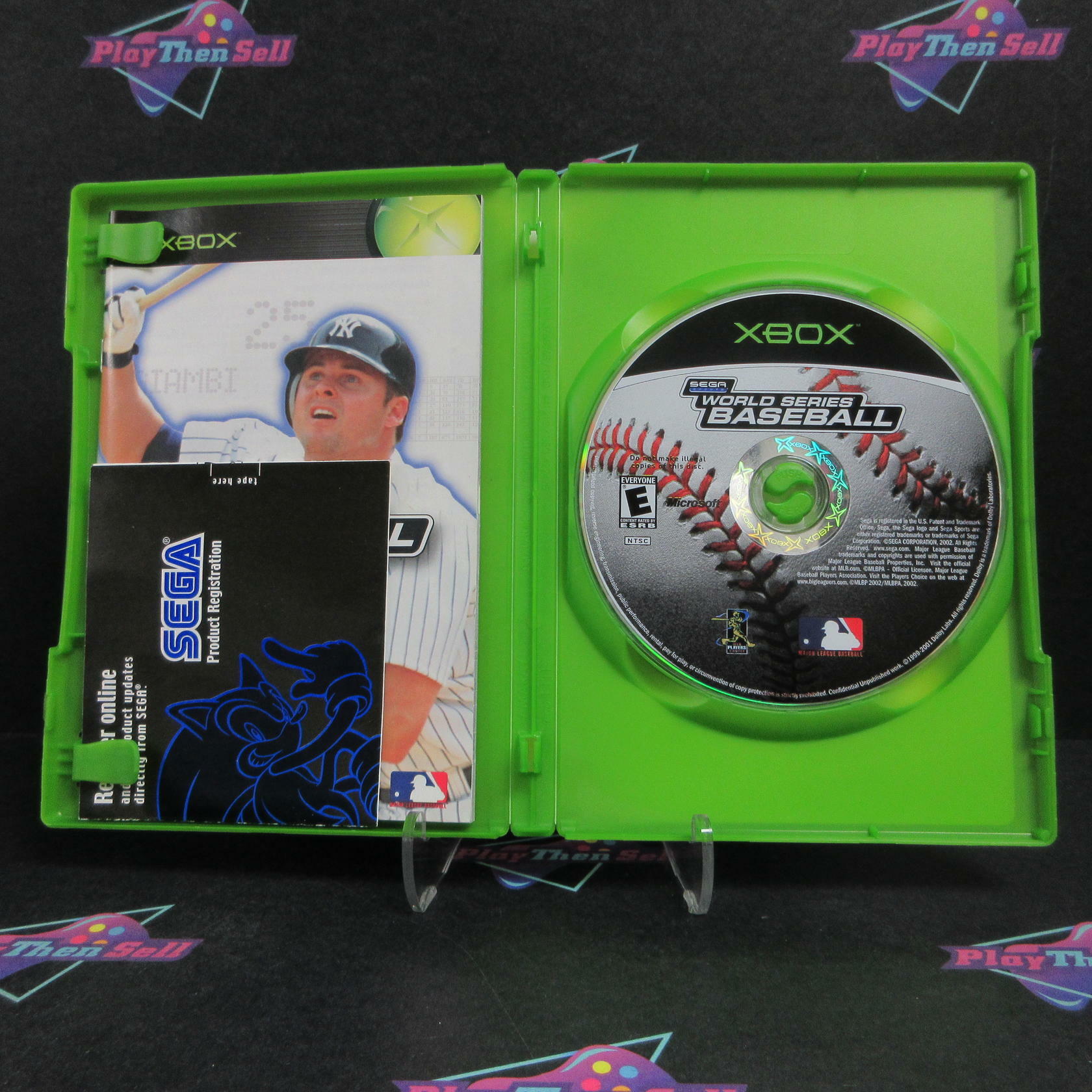 World Series Baseball Xbox + Reg Card Complete - Refurbished