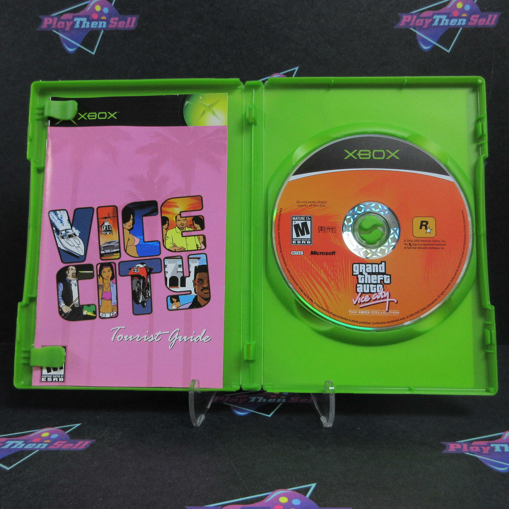 Grand Theft Auto Vice City The Xbox Collection Xbox + Map Complete - Refurbished