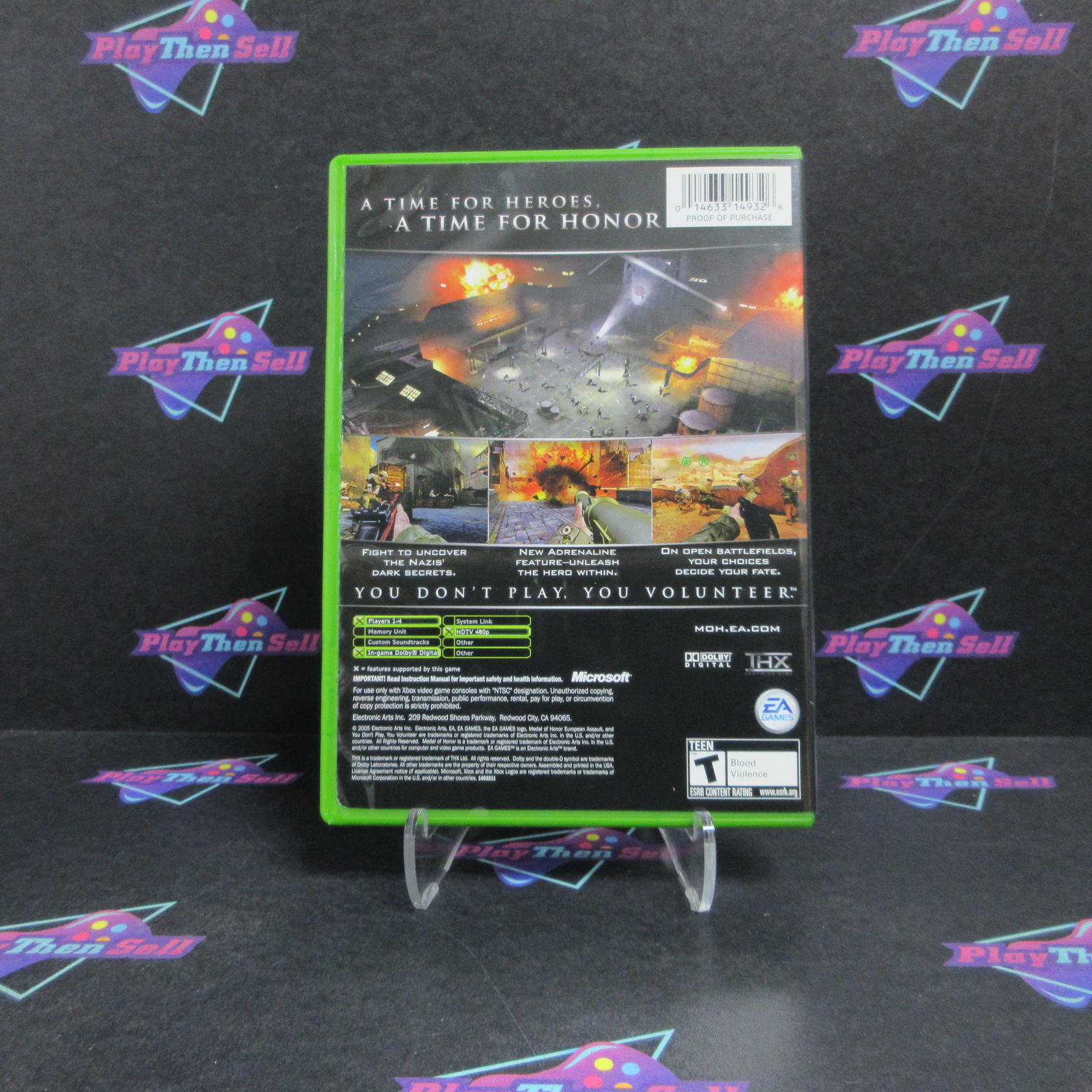 Medal of Honor European Assault Xbox Complete - Refurbished