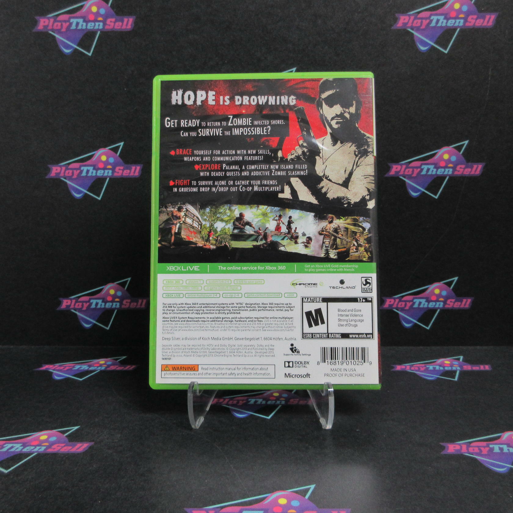 Dead Island Riptide Special Edition Xbox 360 Complete - Excellent