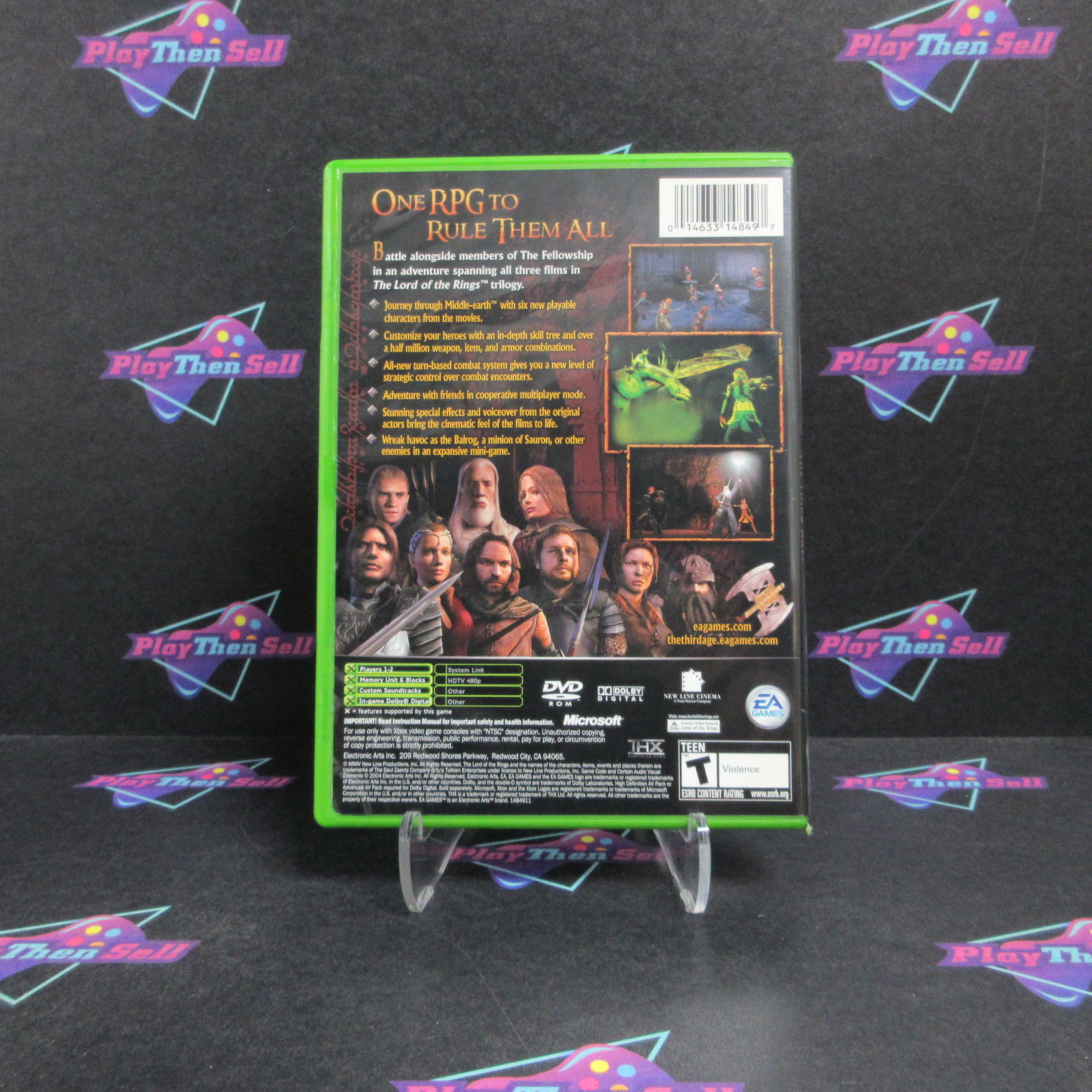 The Lord of the Rings The Third Age Xbox Complete - Refurbished