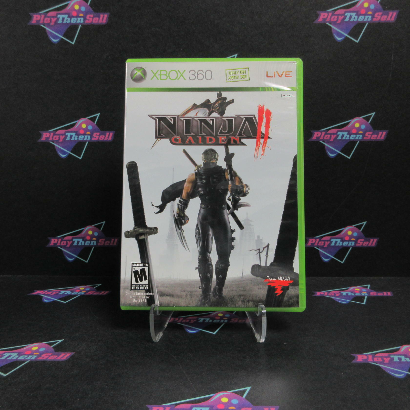 Ninja Gaiden II Xbox 360 + Sleeve Complete - Excellent