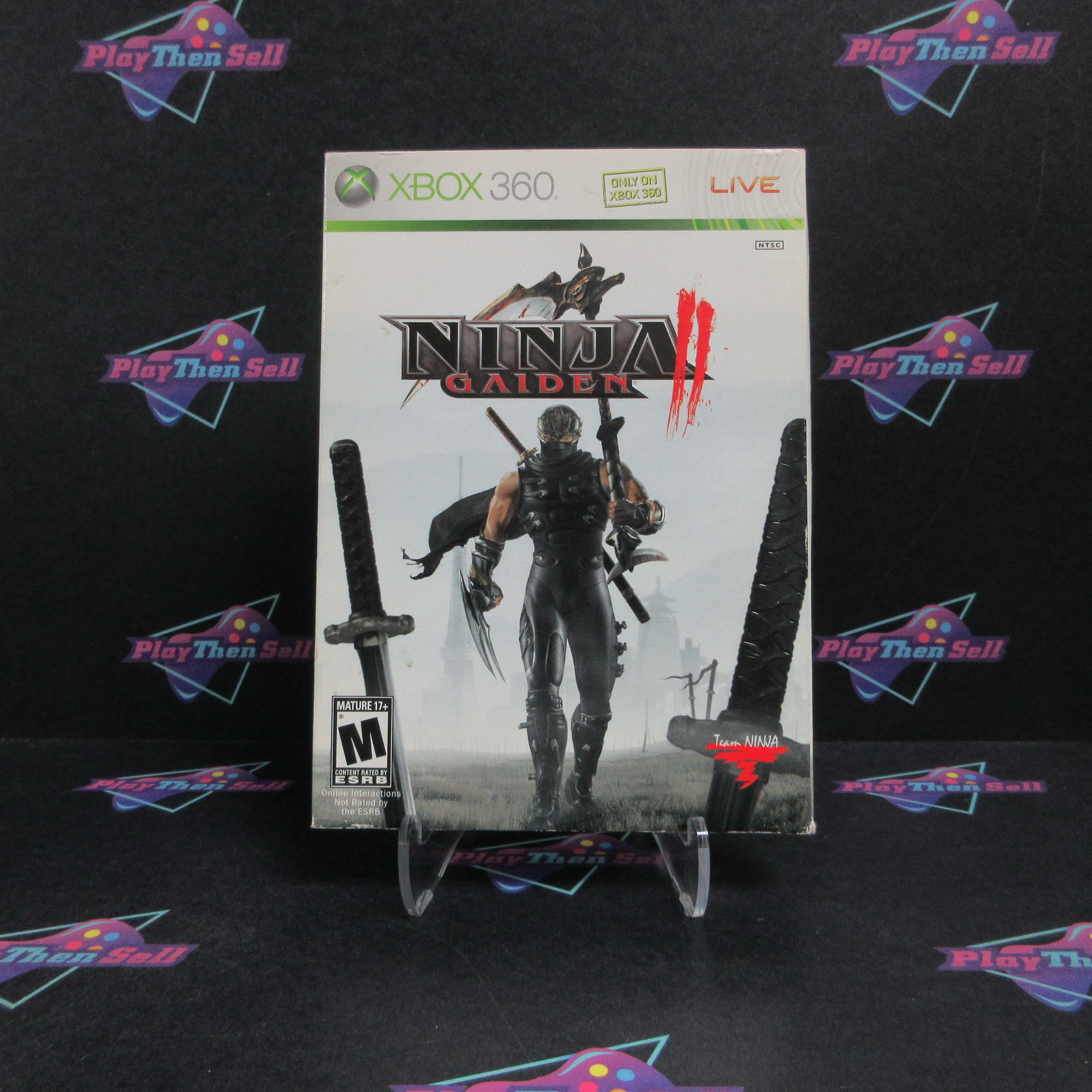 Ninja Gaiden II Xbox 360 + Sleeve Complete - Excellent