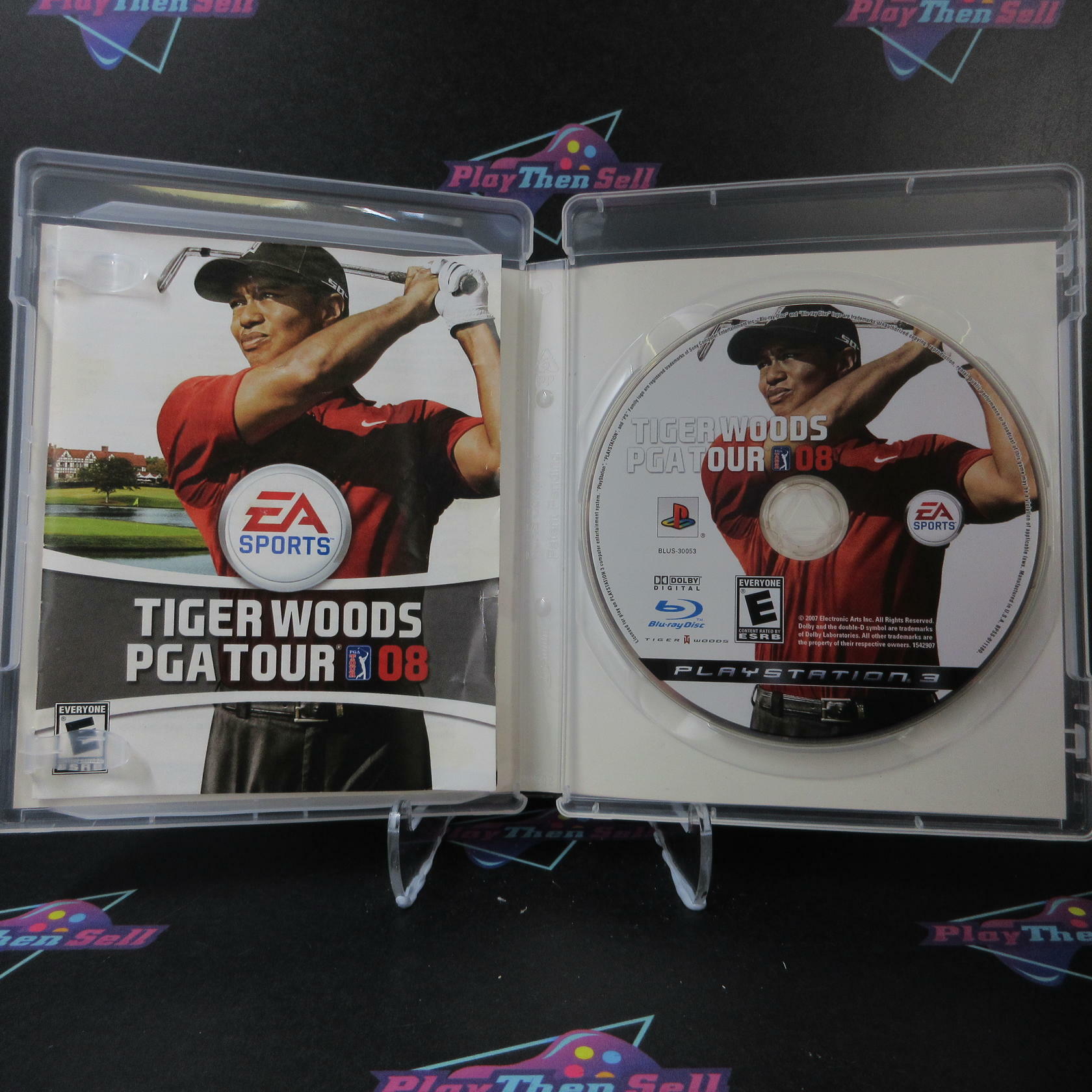 Tiger Woods PGA Tour 08 PS3 PlayStation 3 Complete - Very Good