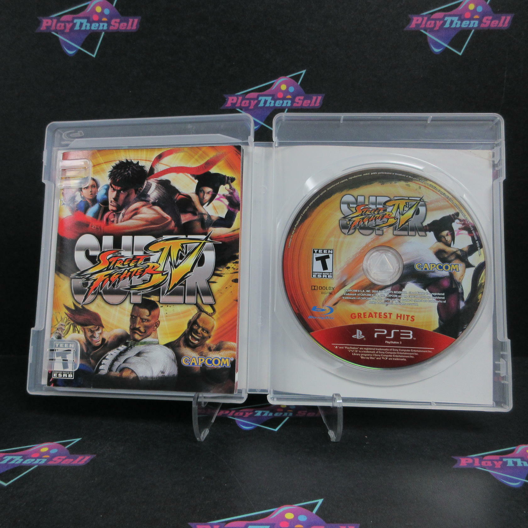 Super Street Fighter IV PS3 PlayStation 3 GH Complete - Very Good