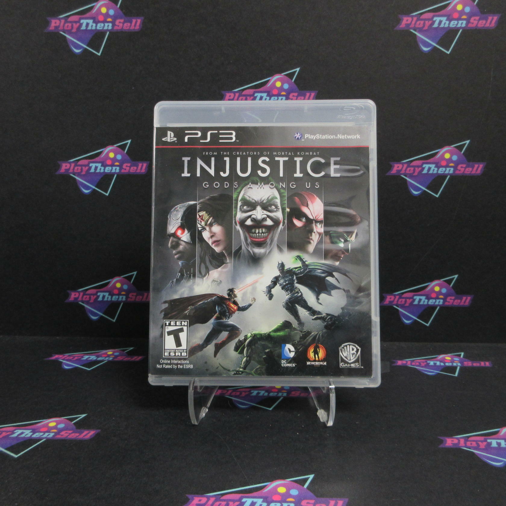 Injustice Gods Among Us PS3 PlayStation 3 Complete - Very Good