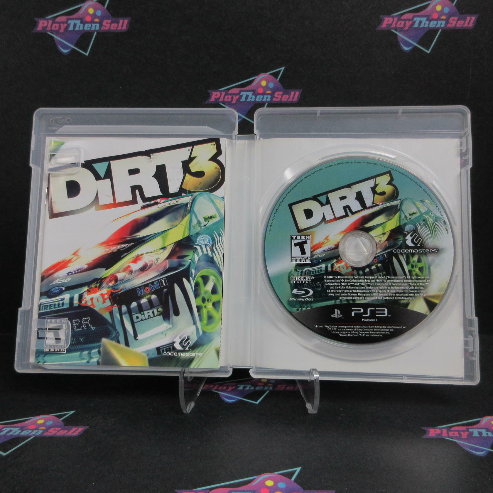 Dirt 3 PS3 PlayStation 3 Complete - Very Good