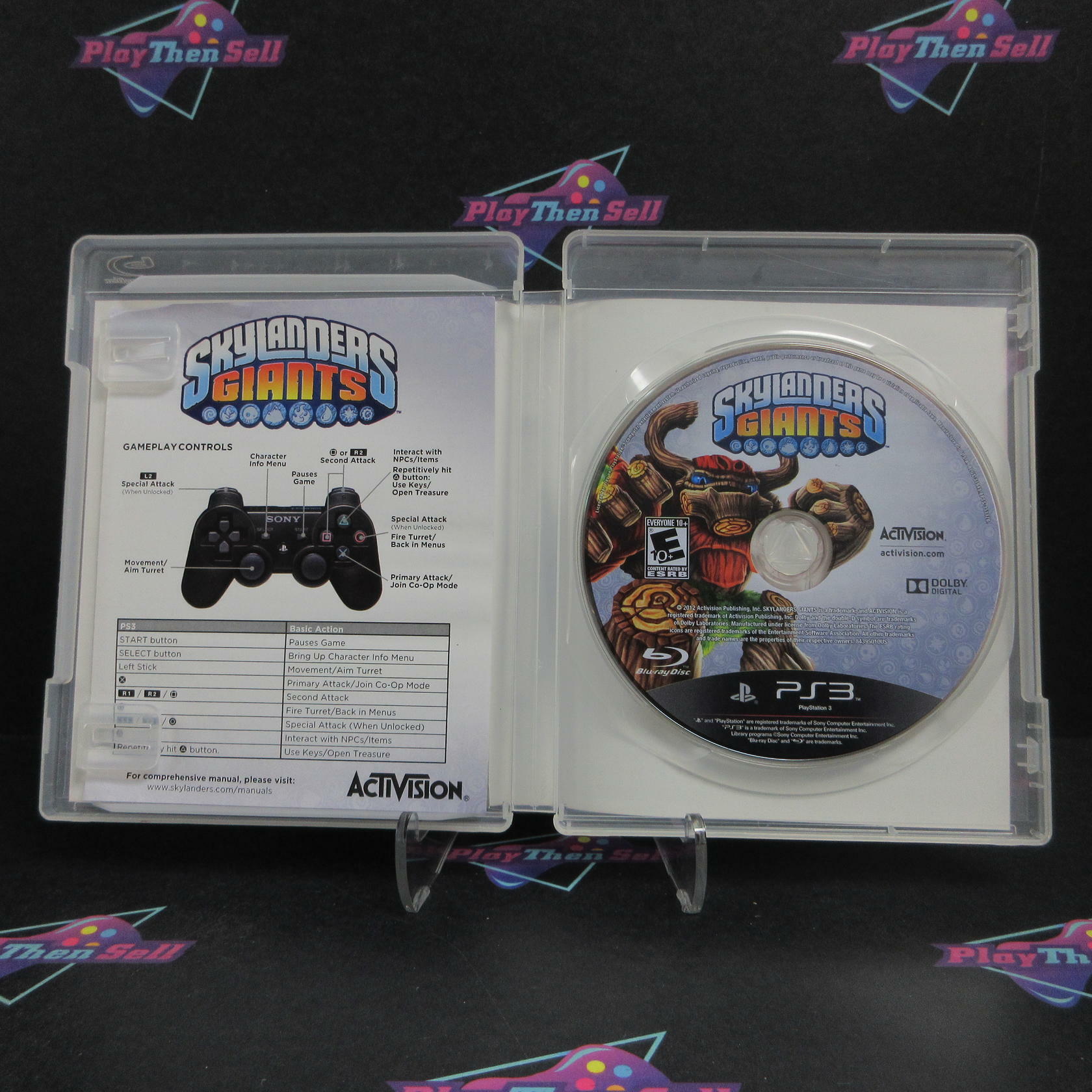 Skylanders Giants PS3 PlayStation 3 Game Only Complete - Very Good