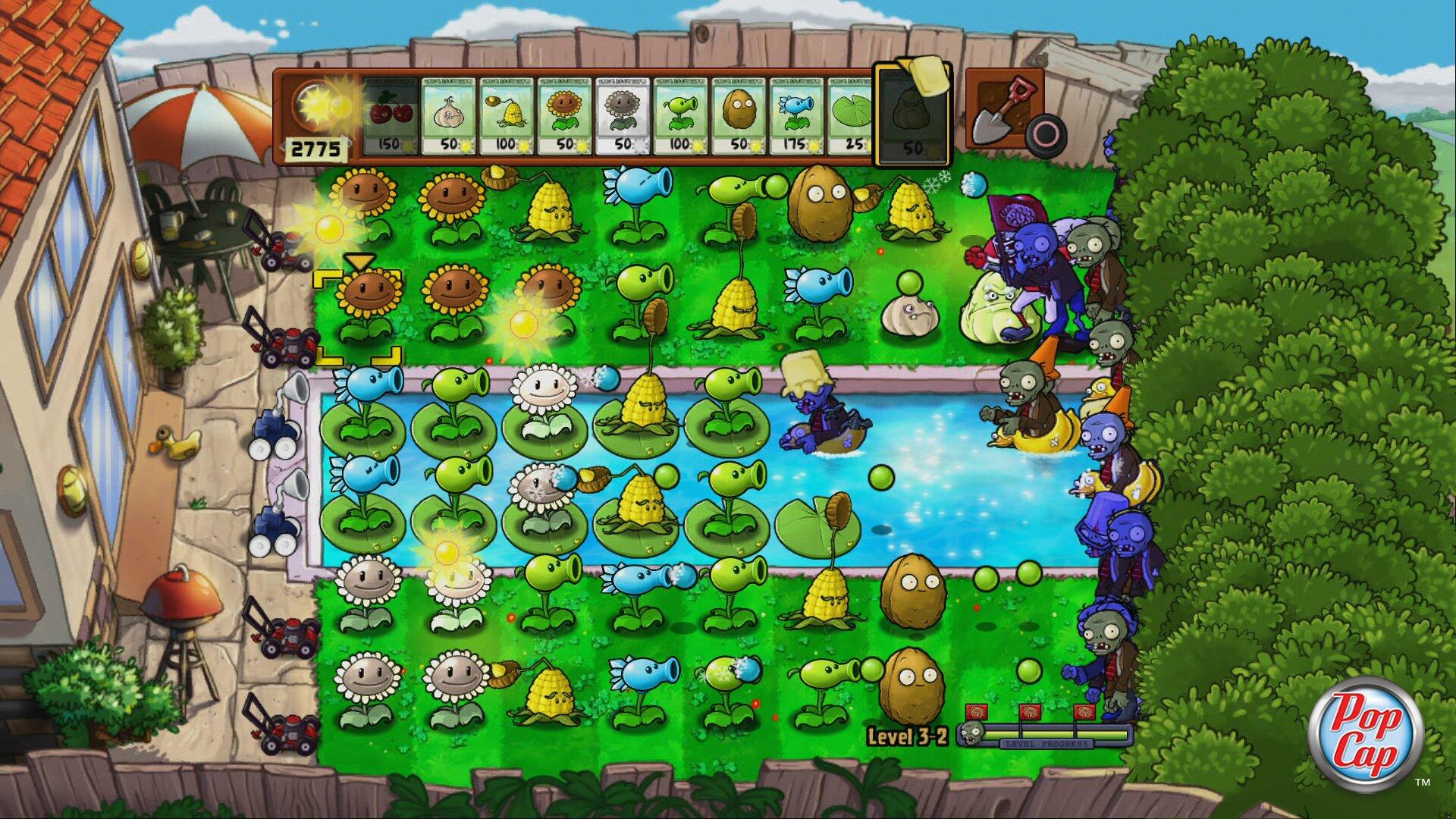 Plants vs. Zombies PS3 PlayStation 3 Complete - Very Good