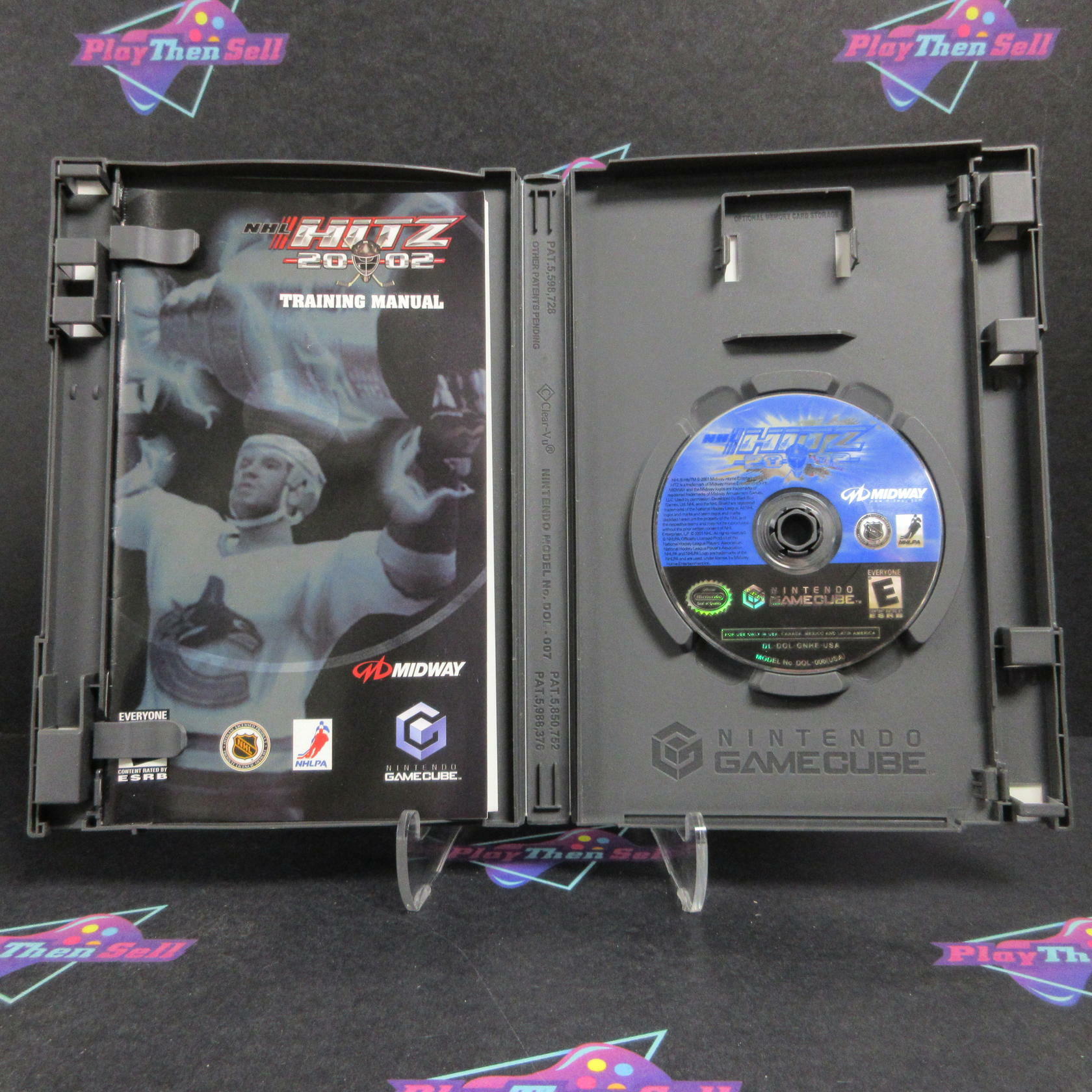 NHL Hitz 2002 Nintendo Gamecube + Reg Card Complete - Very Good