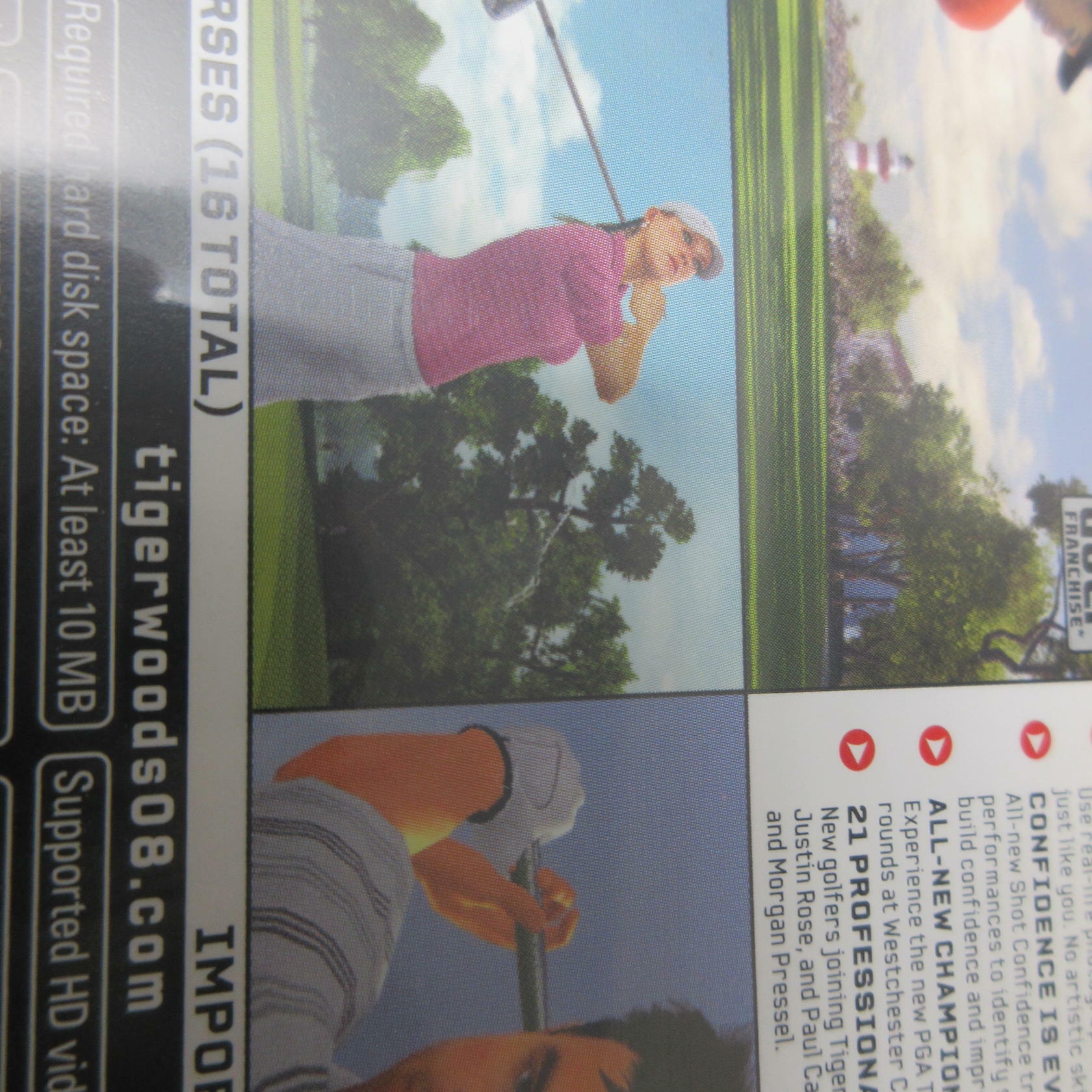 Tiger Woods PGA Tour 08 PS3 PlayStation 3 Complete - Very Good