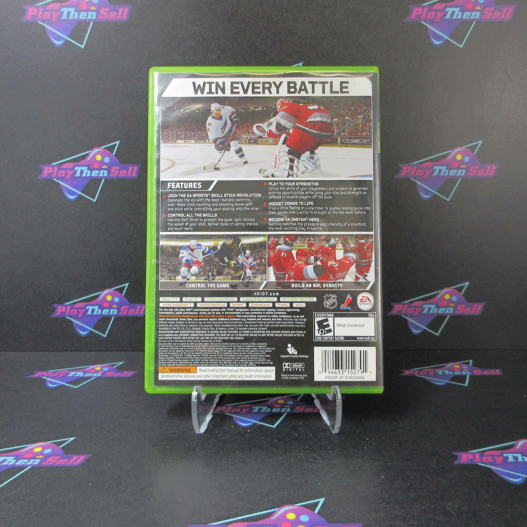 NHL 07 Xbox 360 Complete - Very Good